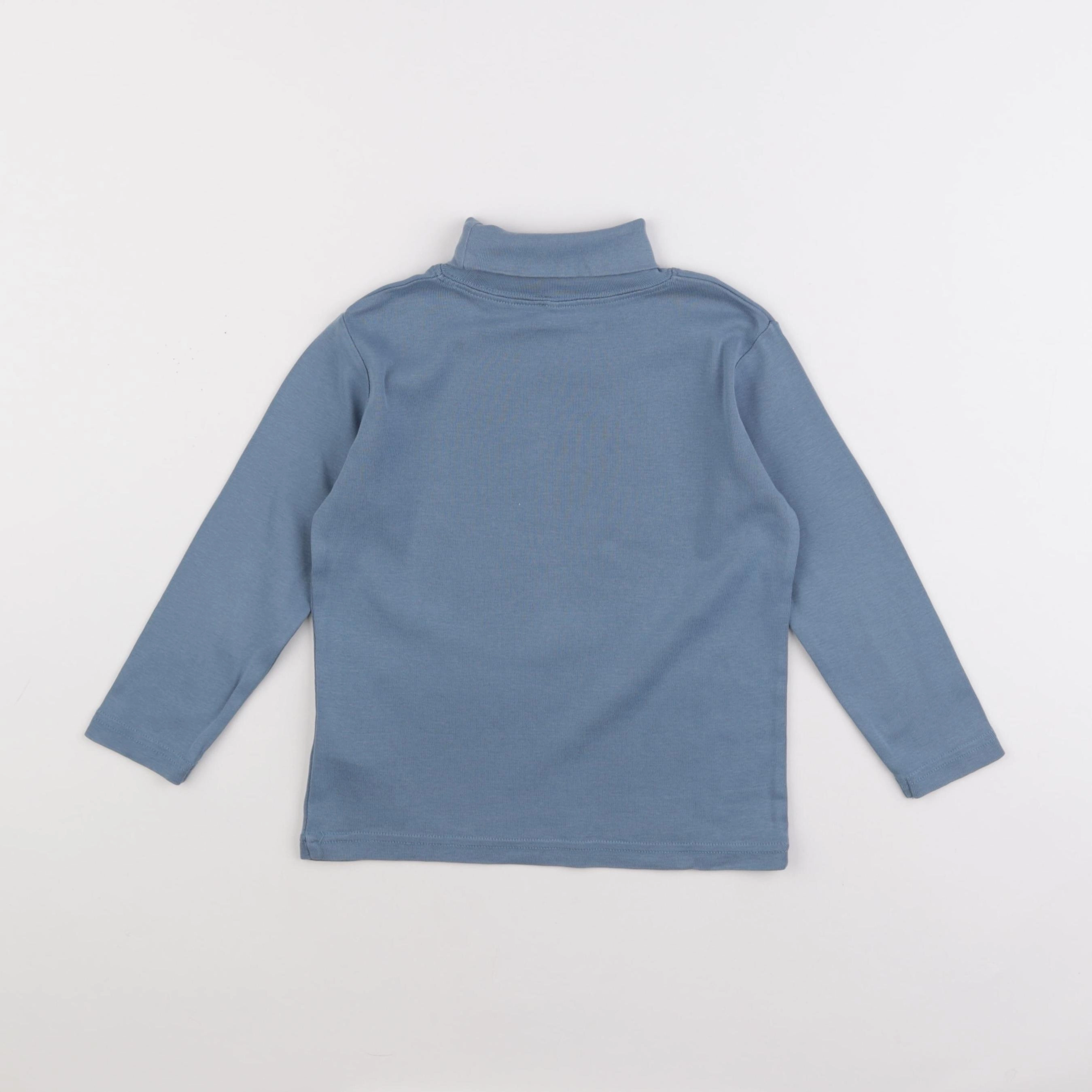 Vertbaudet - sous-pull bleu - 5 ans