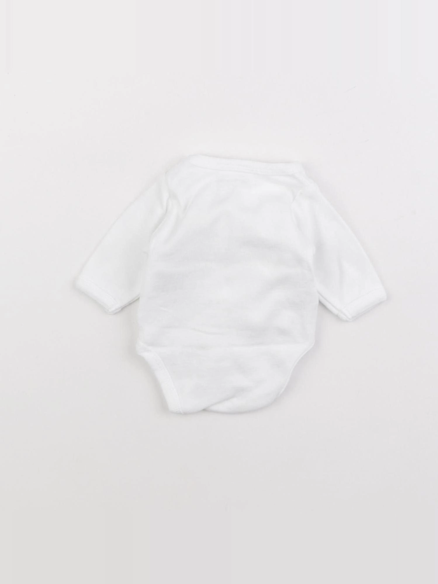 Vertbaudet - body blanc - 0 mois