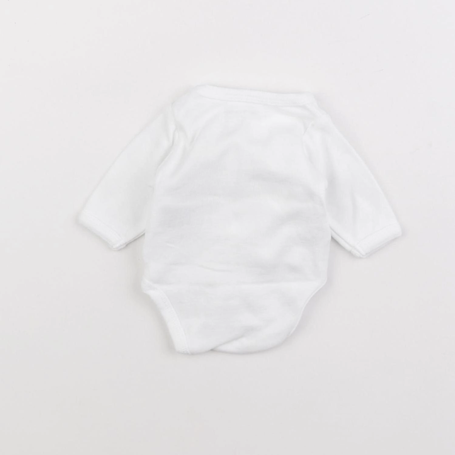 Vertbaudet - body blanc - 0 mois