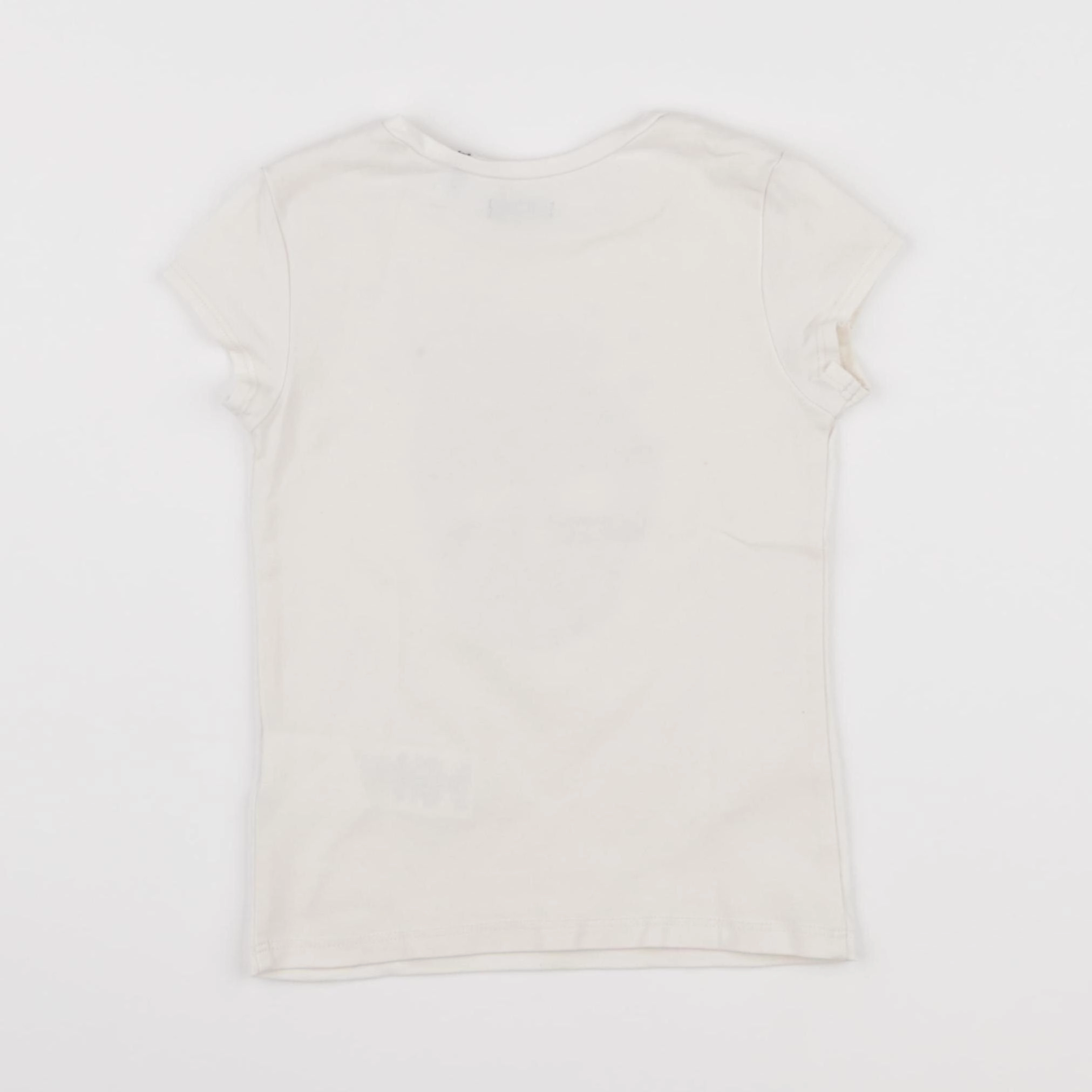 IKKS - tee-shirt blanc - 4 ans