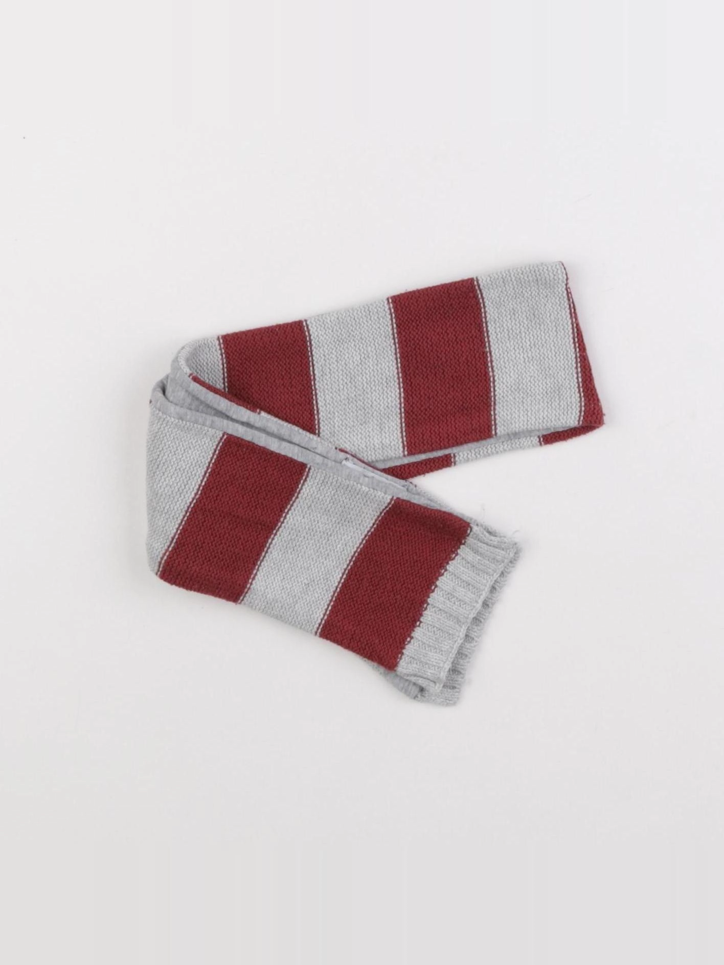 Vertbaudet - écharpe gris, rouge - 24/36 mois