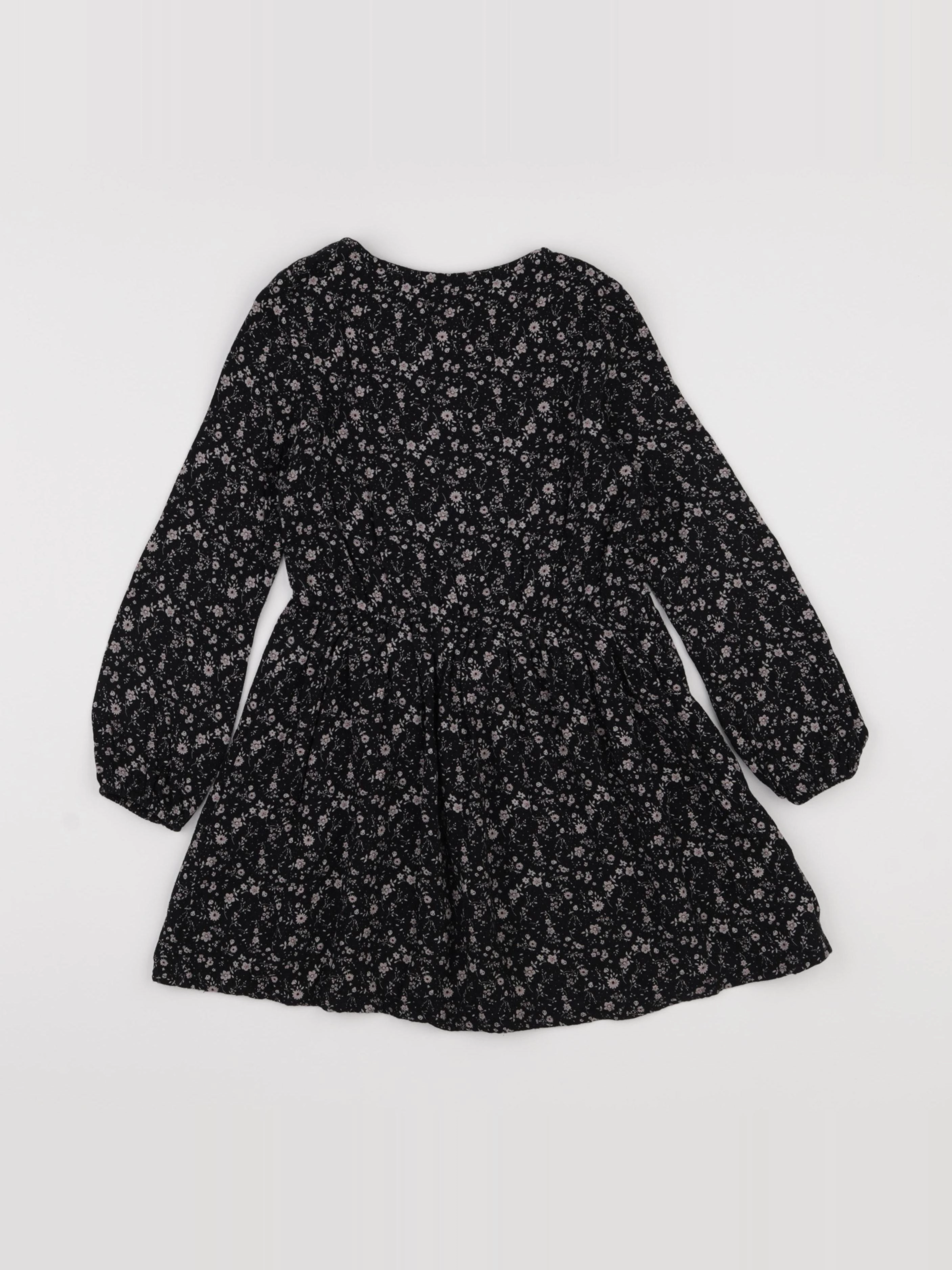 IKKS - robe noir - 6 ans