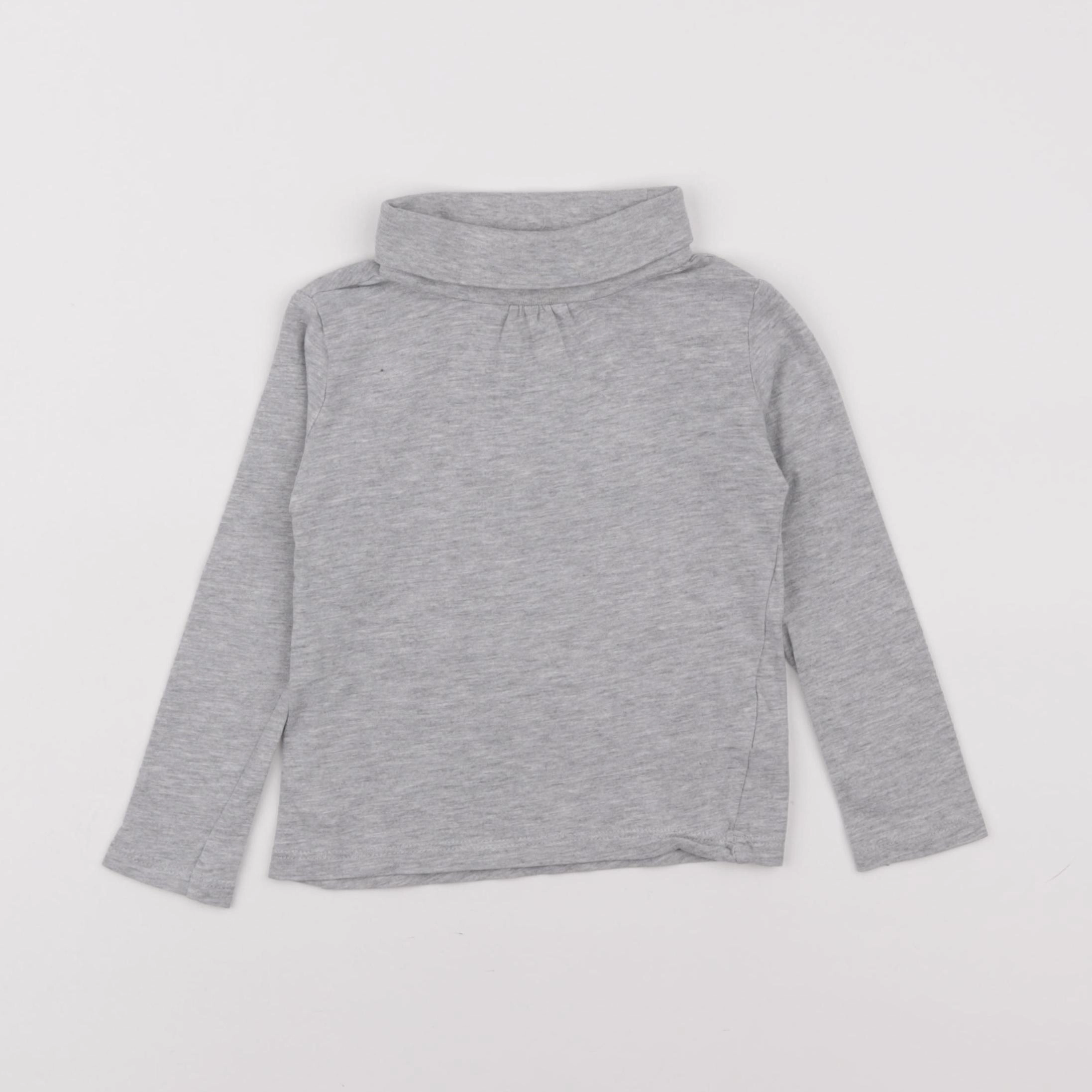 Vertbaudet - sous-pull gris - 3 ans