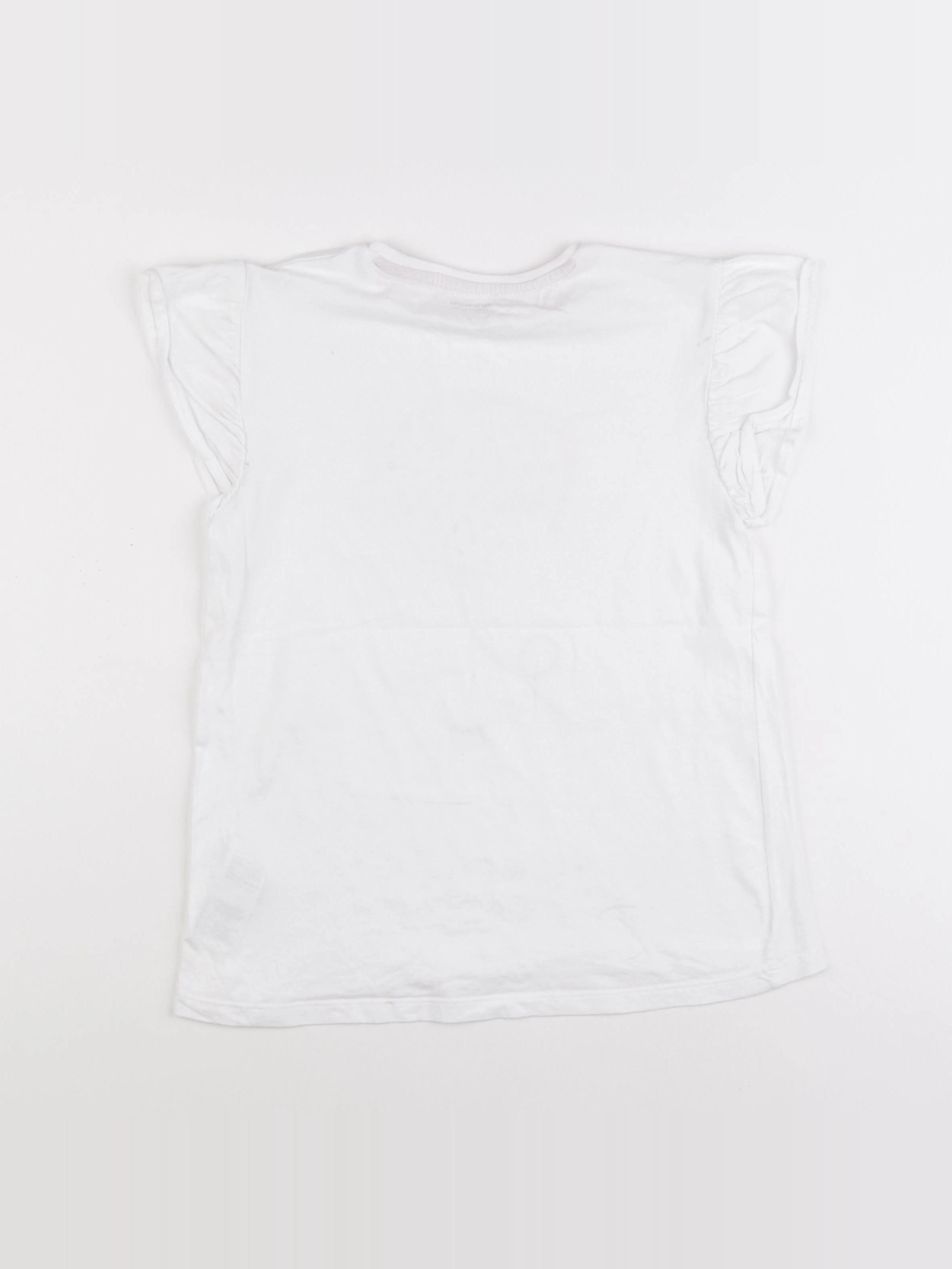 Vertbaudet - tee-shirt blanc - 12 ans