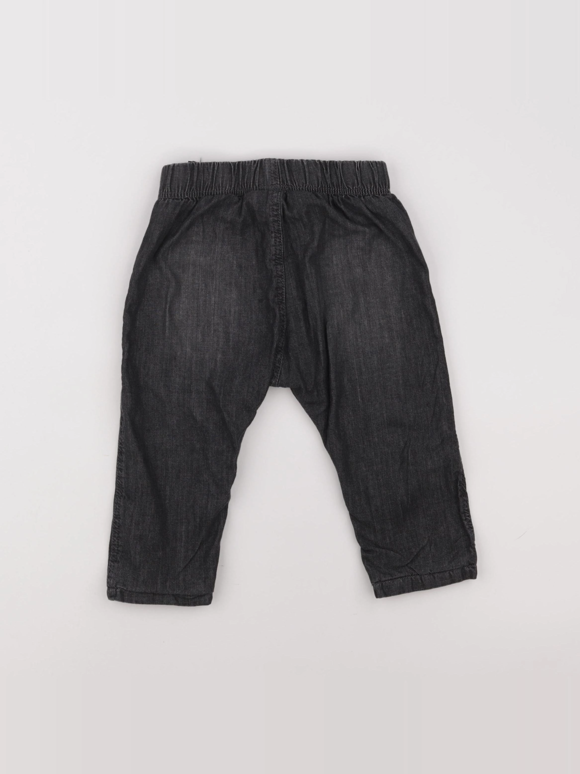 H&M - jean gris - 12/18 mois