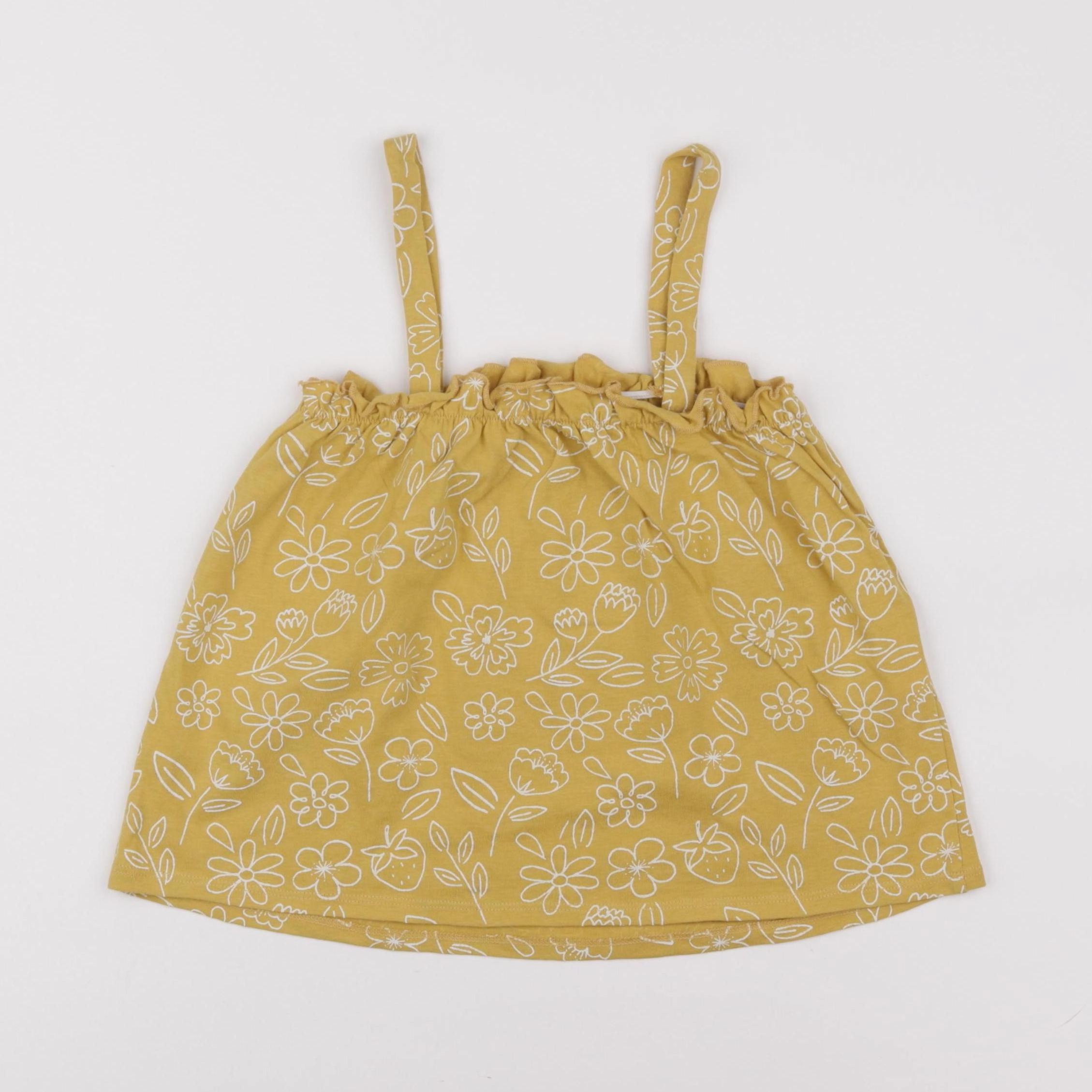 Mango - débardeur jaune - 9/10 ans
