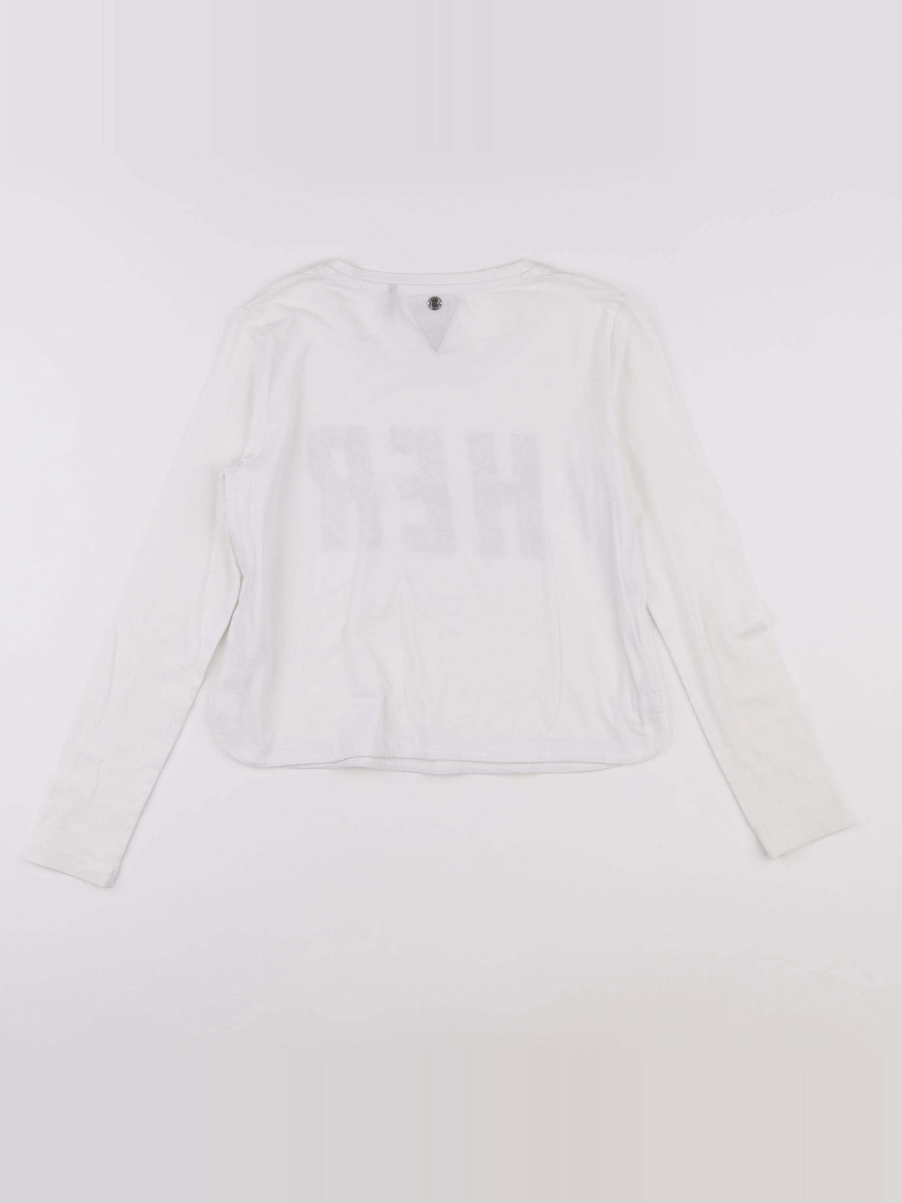 IKKS - tee-shirt blanc - 10 ans