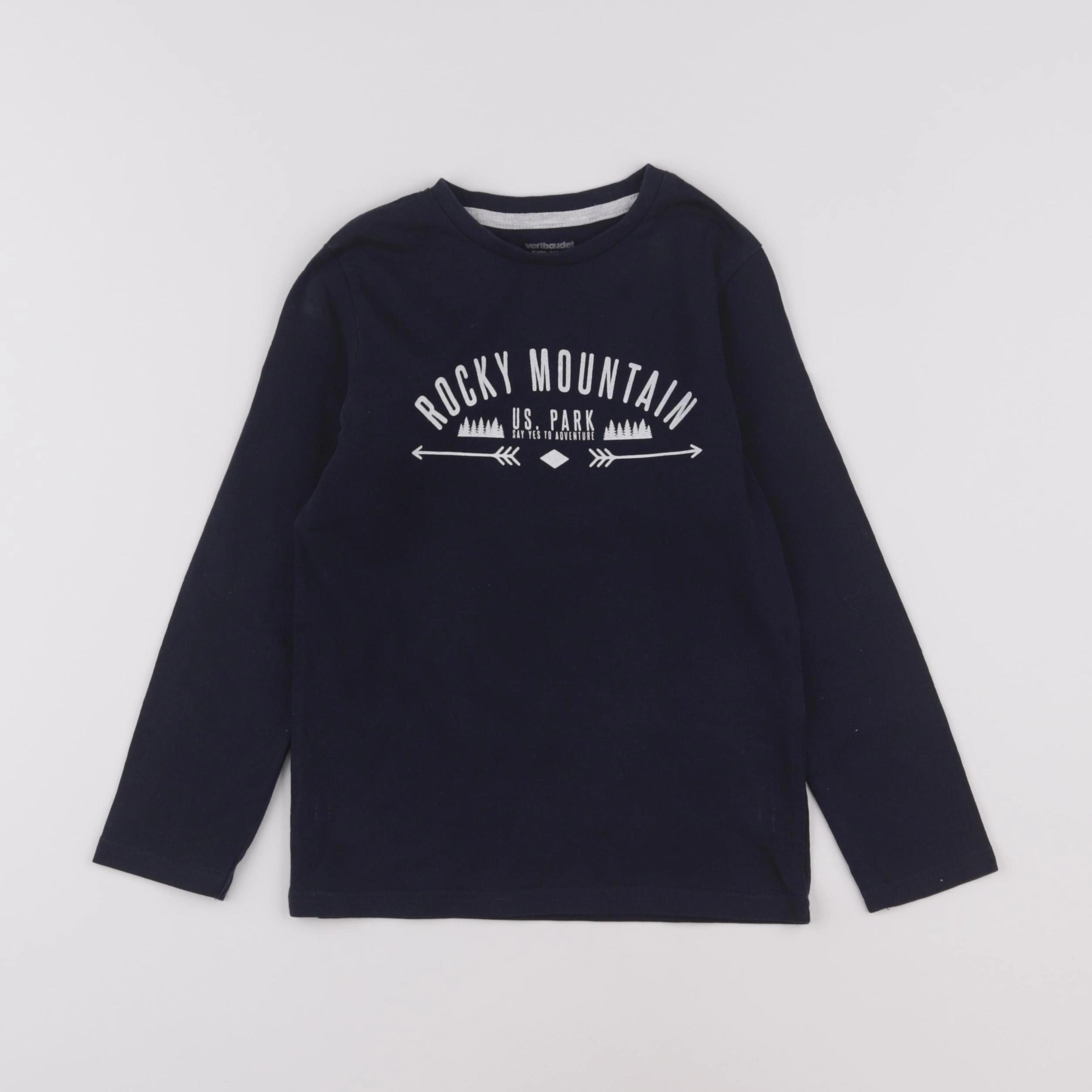 Vertbaudet - tee-shirt bleu - 6 ans