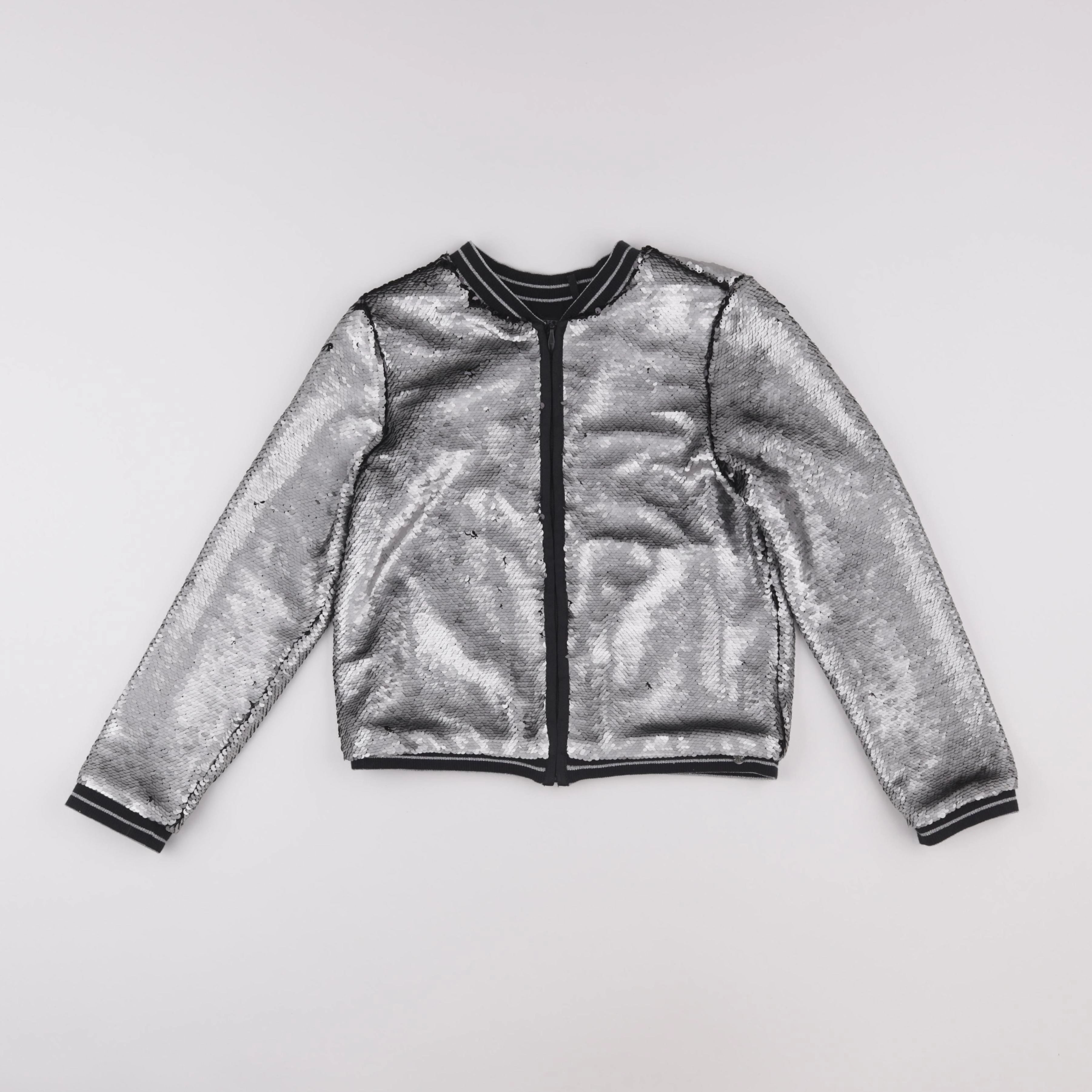 IKKS - veste gris - 10 ans
