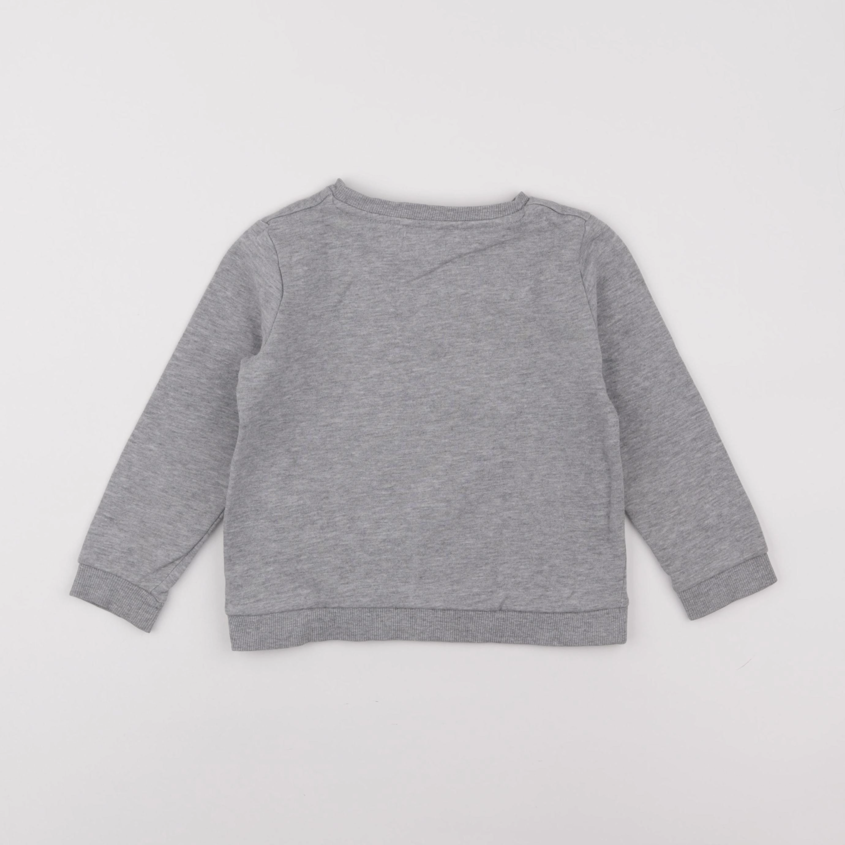 La Redoute - sweat gris - 5 ans