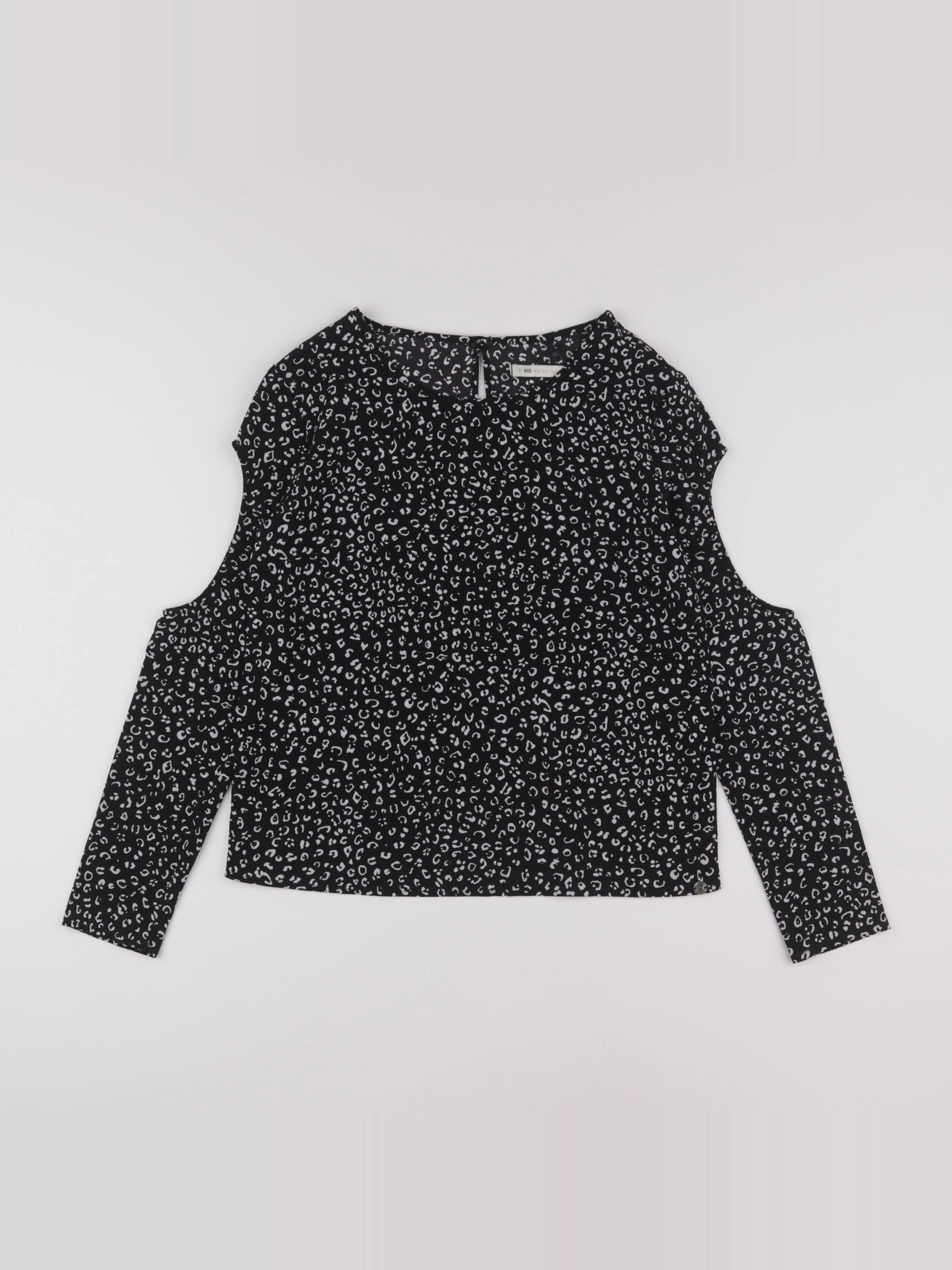 IKKS - blouse noir - 12 ans