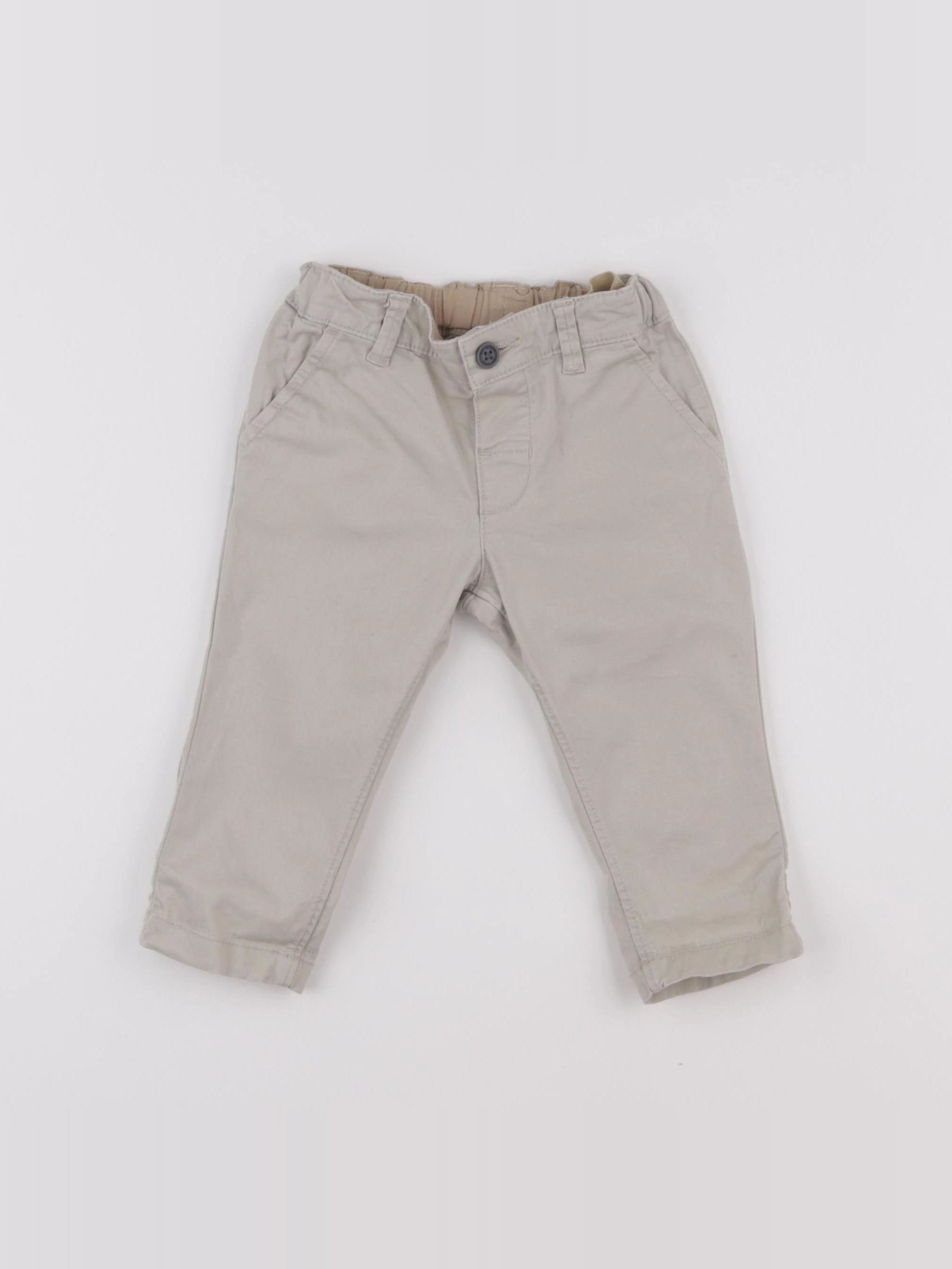 H&M - pantalon beige - 6/12 mois