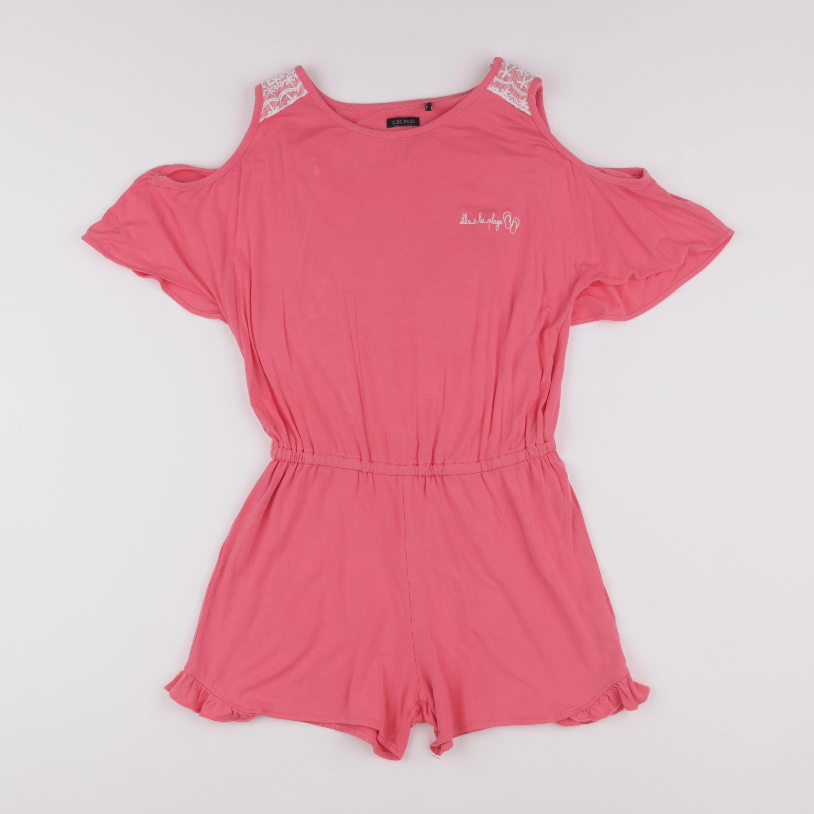 IKKS - combinaison rose - 10 ans