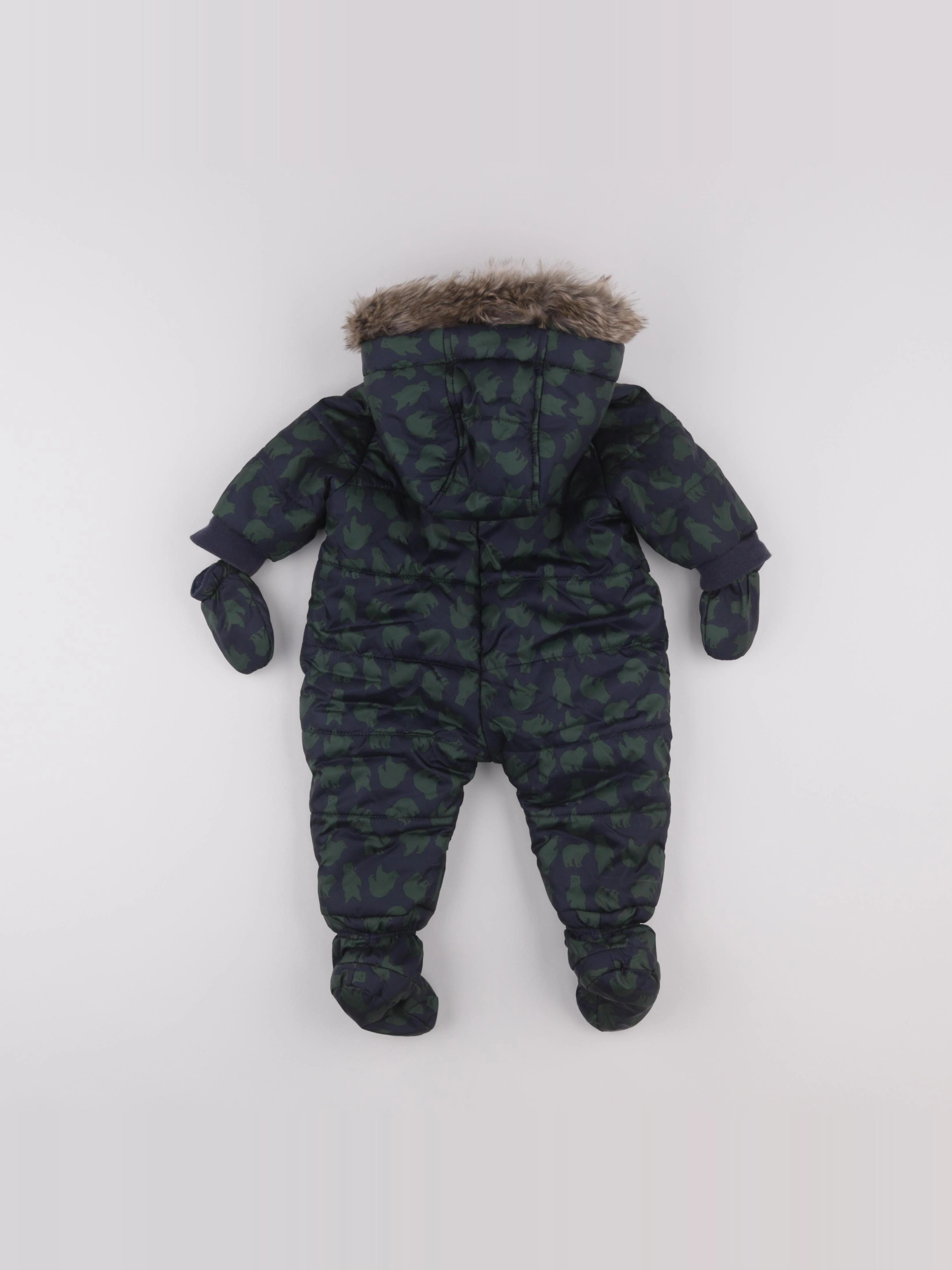 La Redoute - combi-pilote bleu, vert - 6 mois