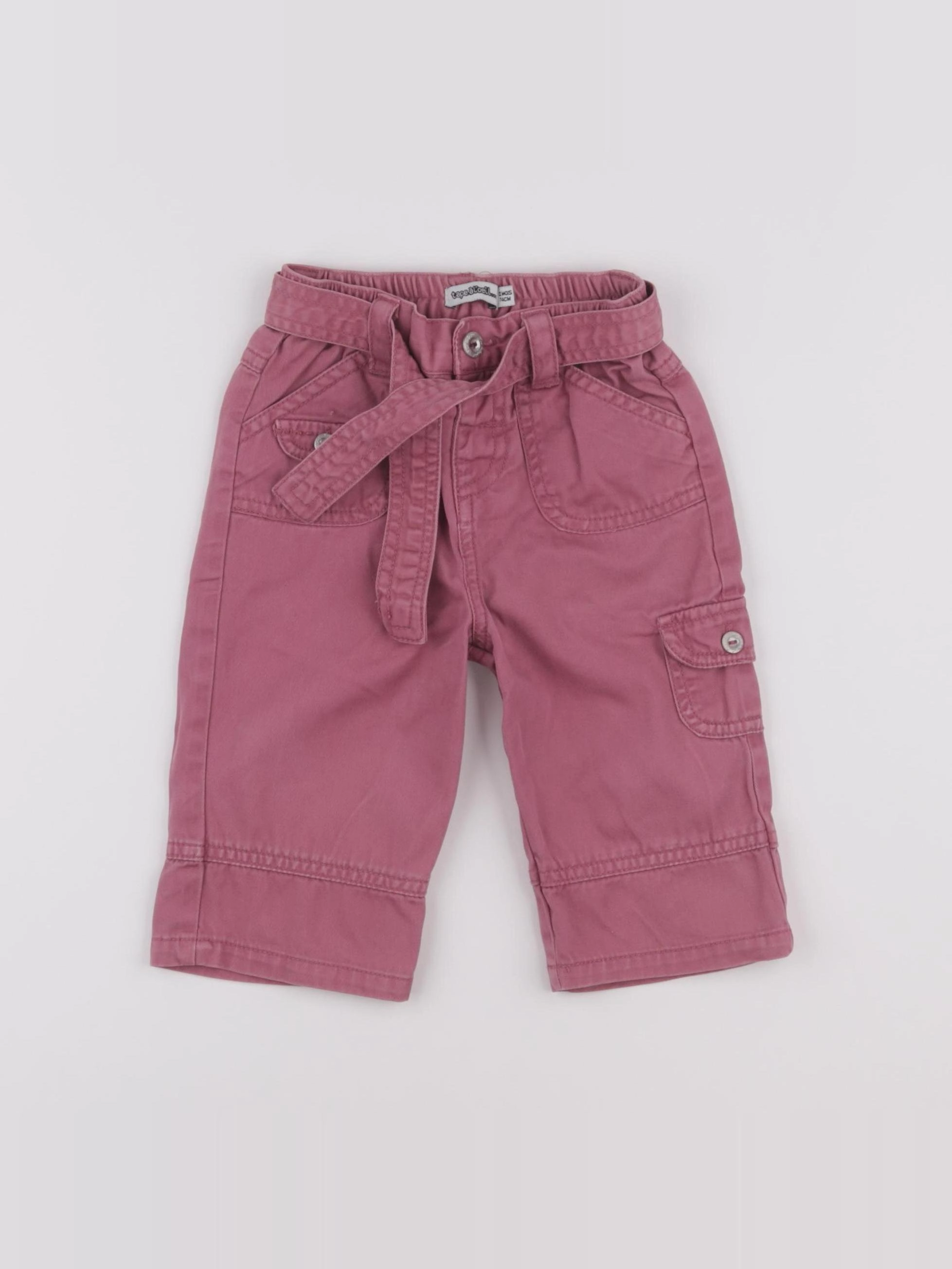 Tape à l'oeil - pantalon rose - 12 mois