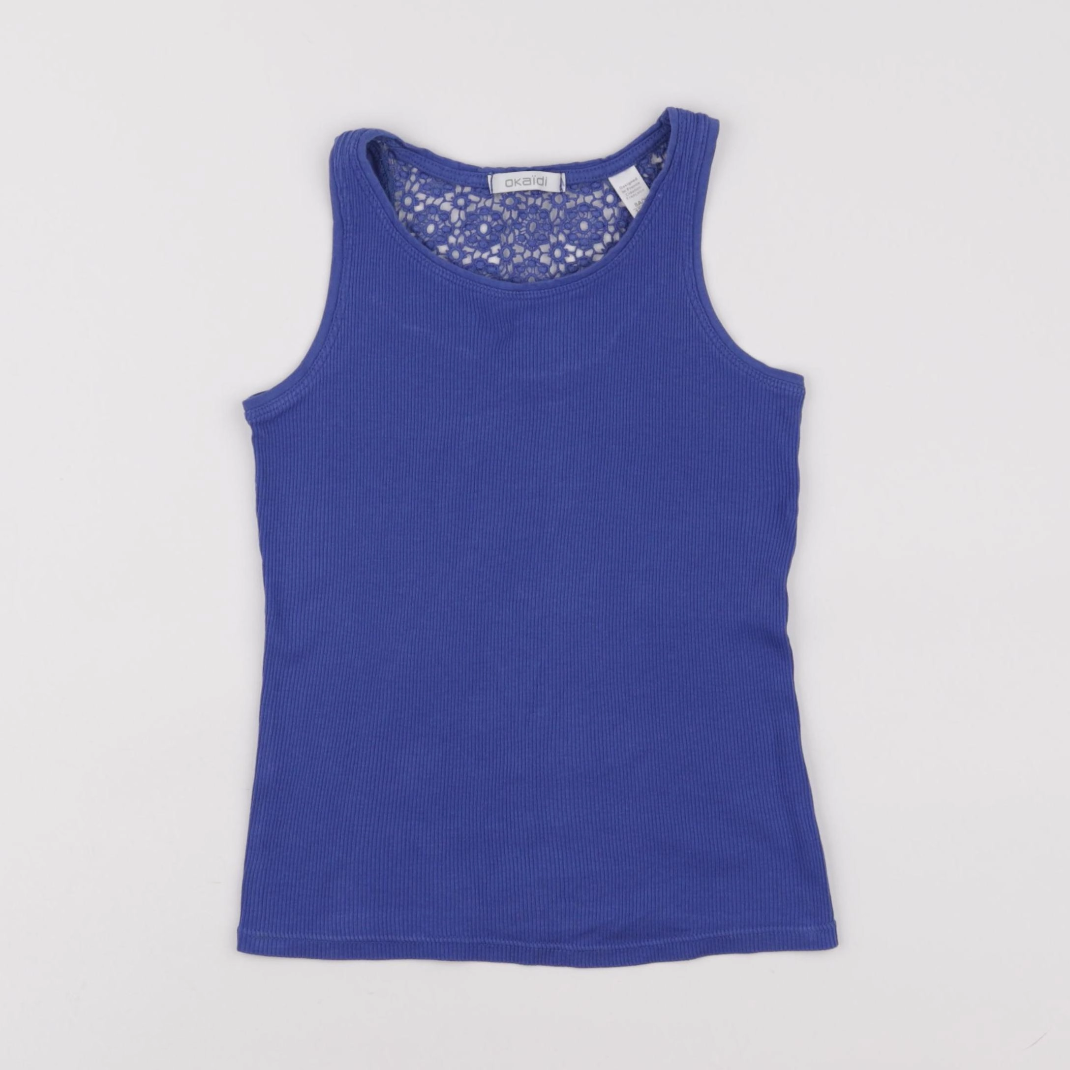 Okaidi - tee-shirt bleu - 8 ans