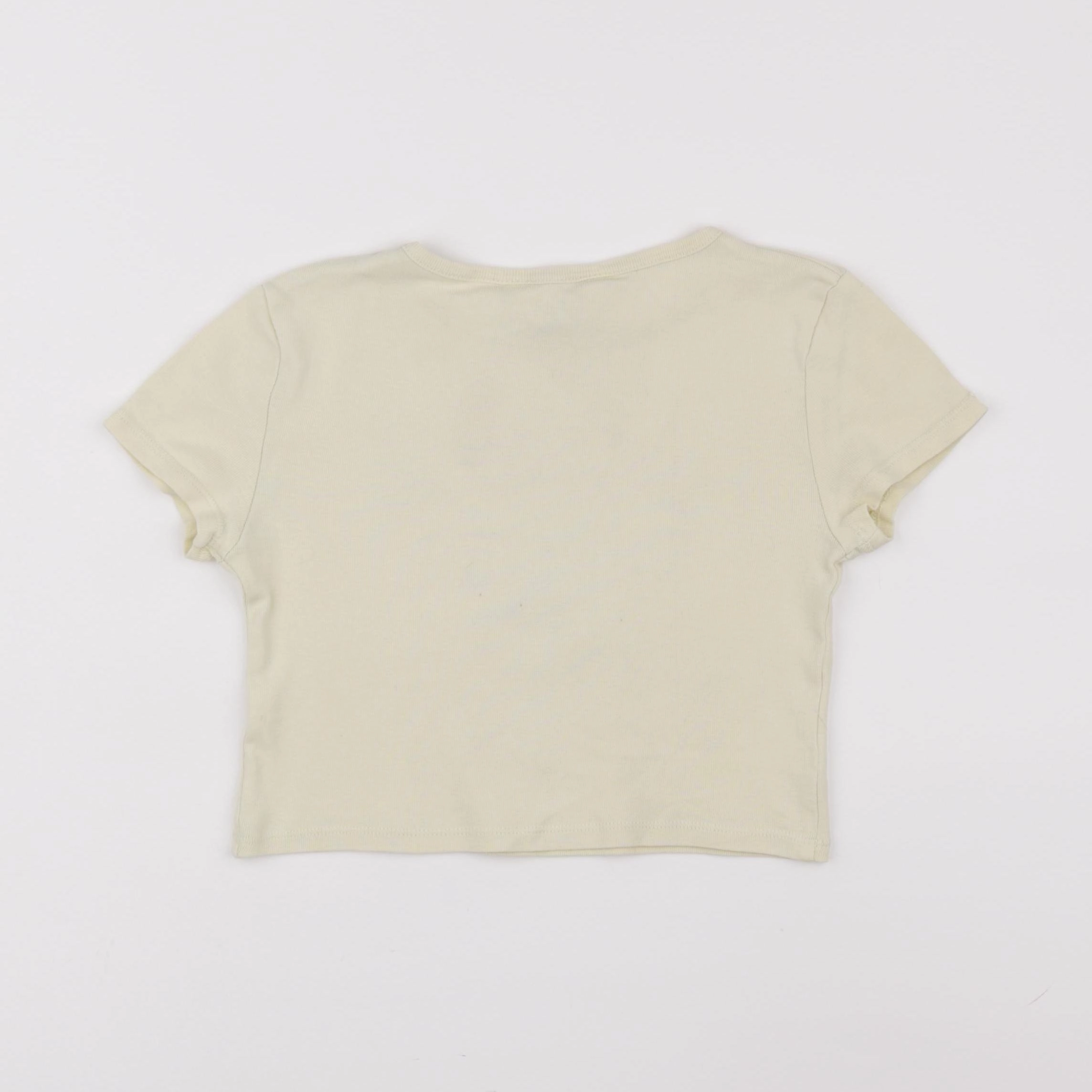 H&M - tee-shirt jaune - 8/10 ans