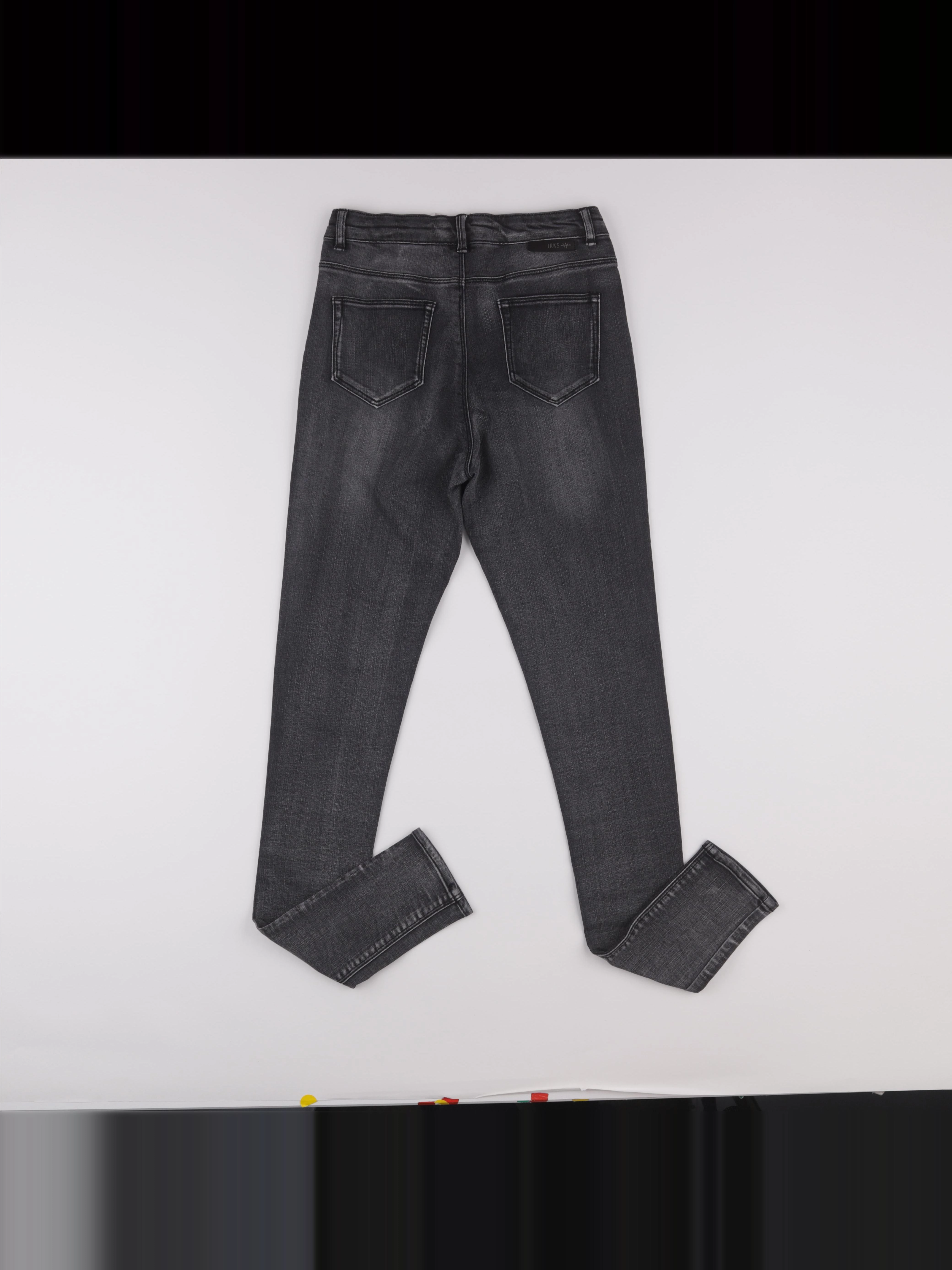 IKKS - jean gris - 14 ans