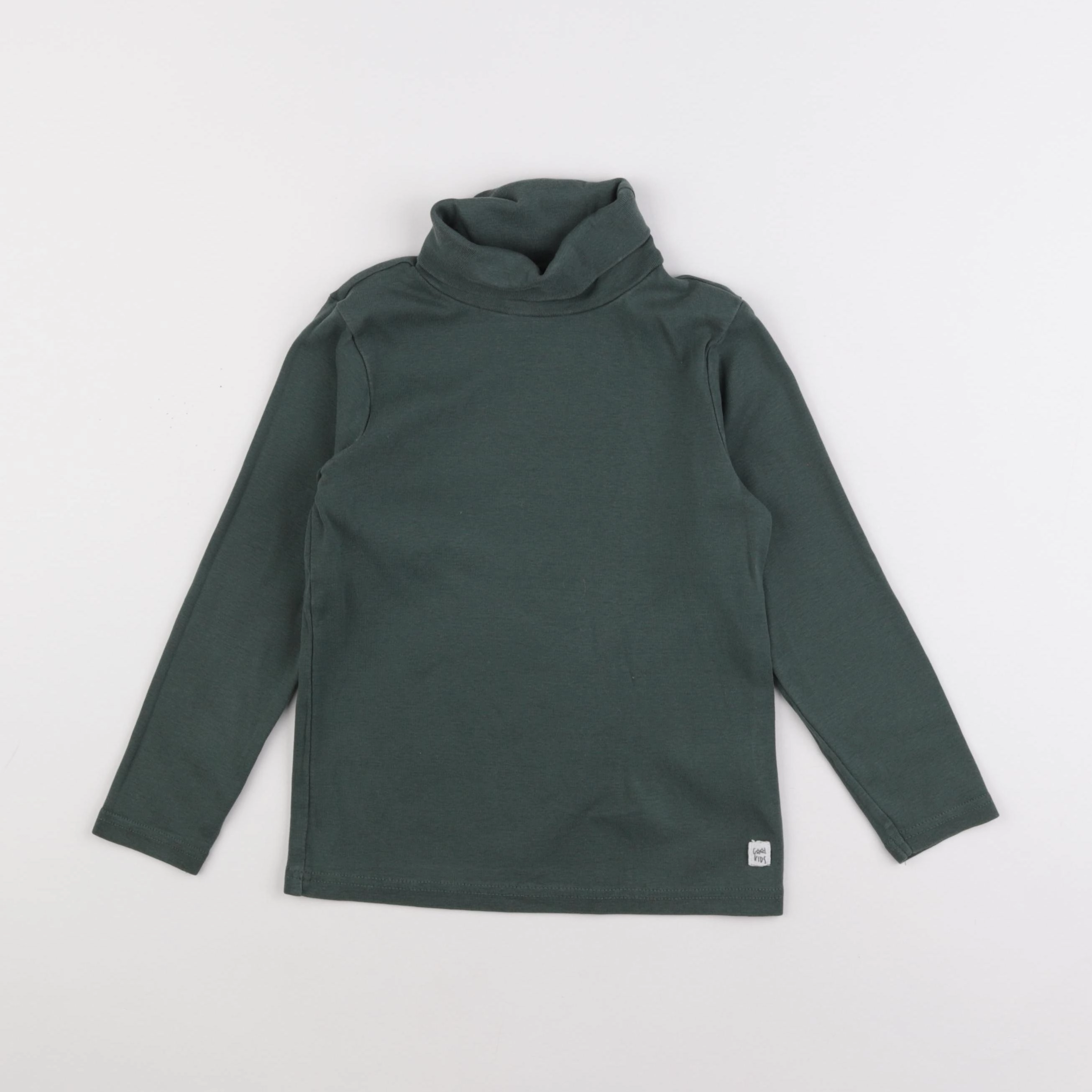 Vertbaudet - sous-pull vert - 8 ans