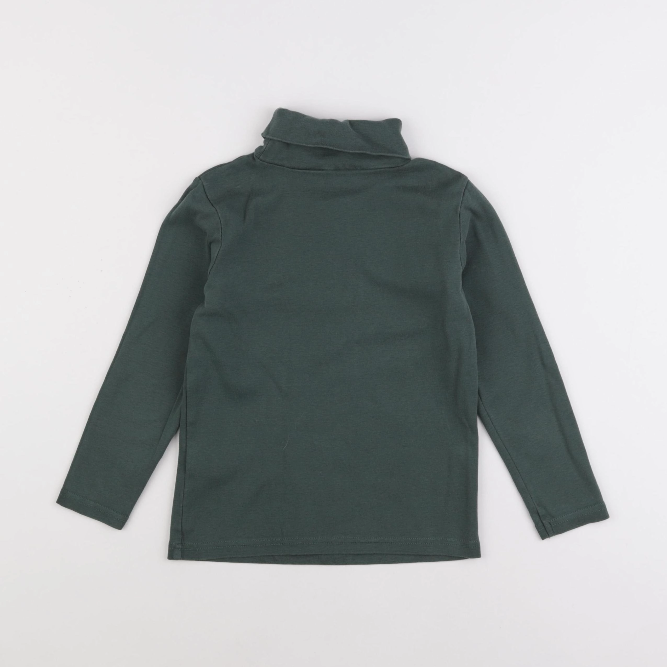 Vertbaudet - sous-pull vert - 8 ans