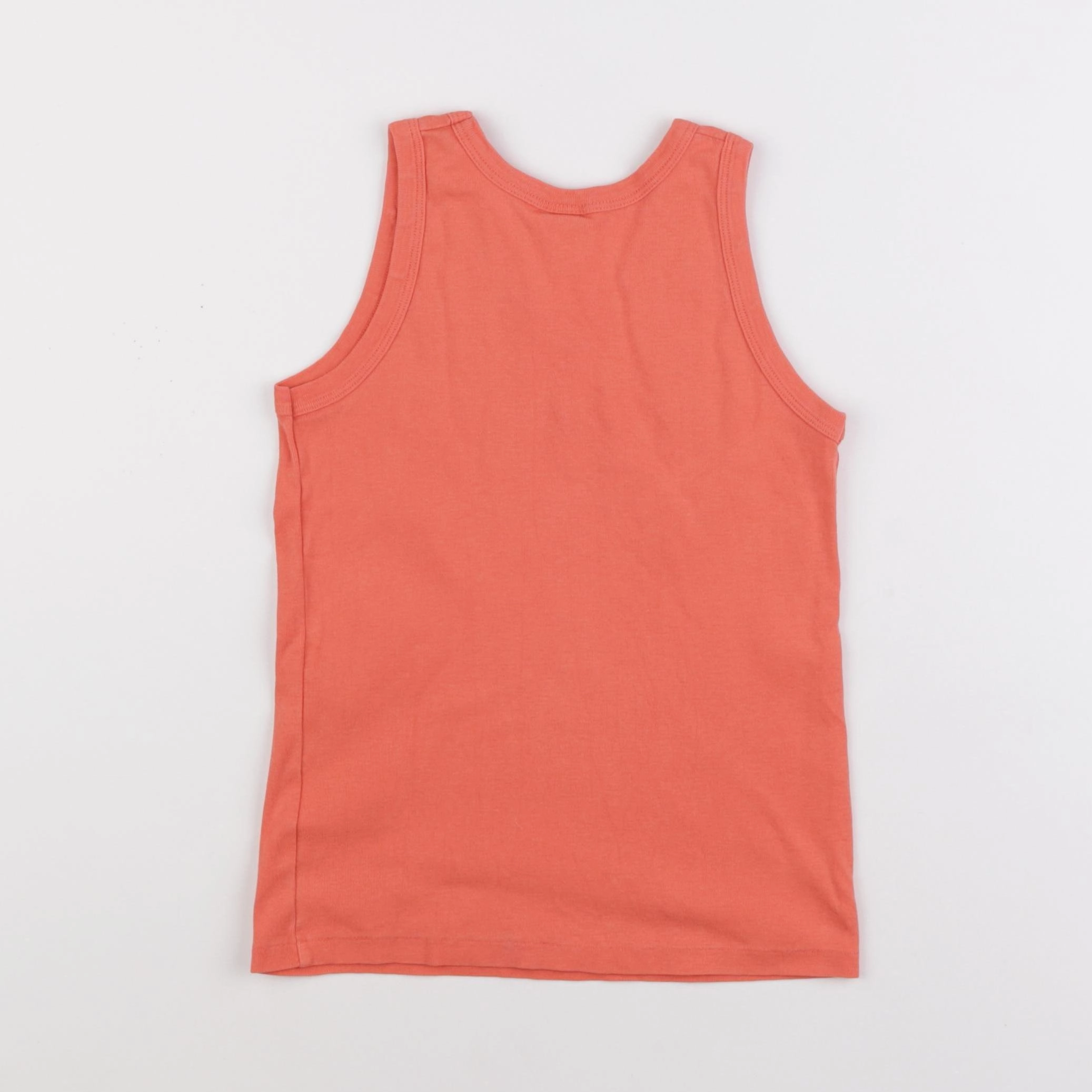 Petit Bateau - débardeur orange - 8 ans