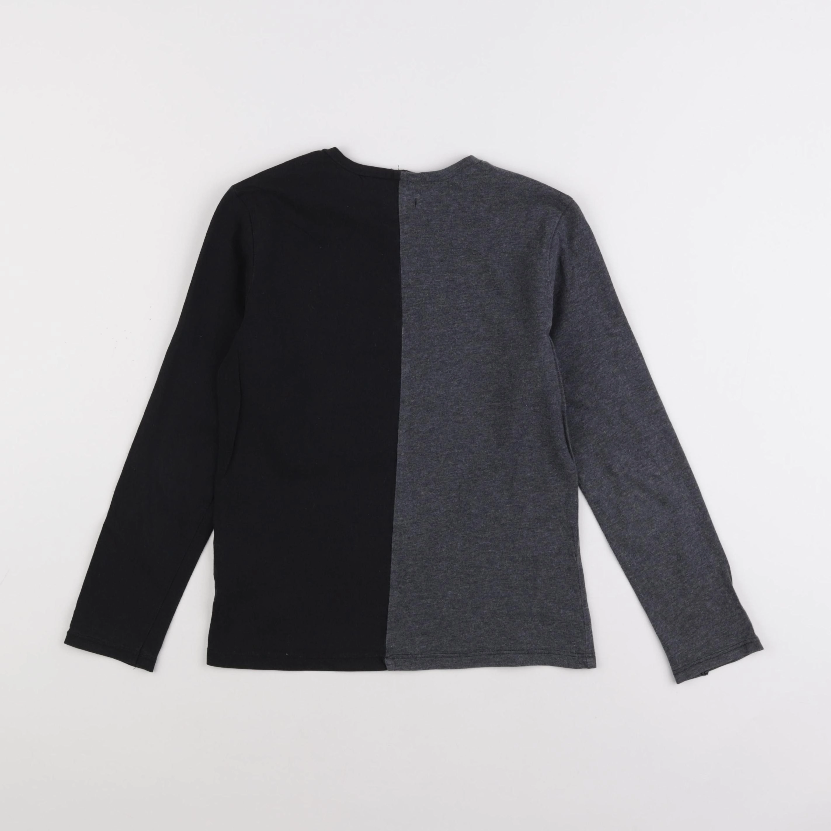 IKKS - tee-shirt gris, noir - 8 ans