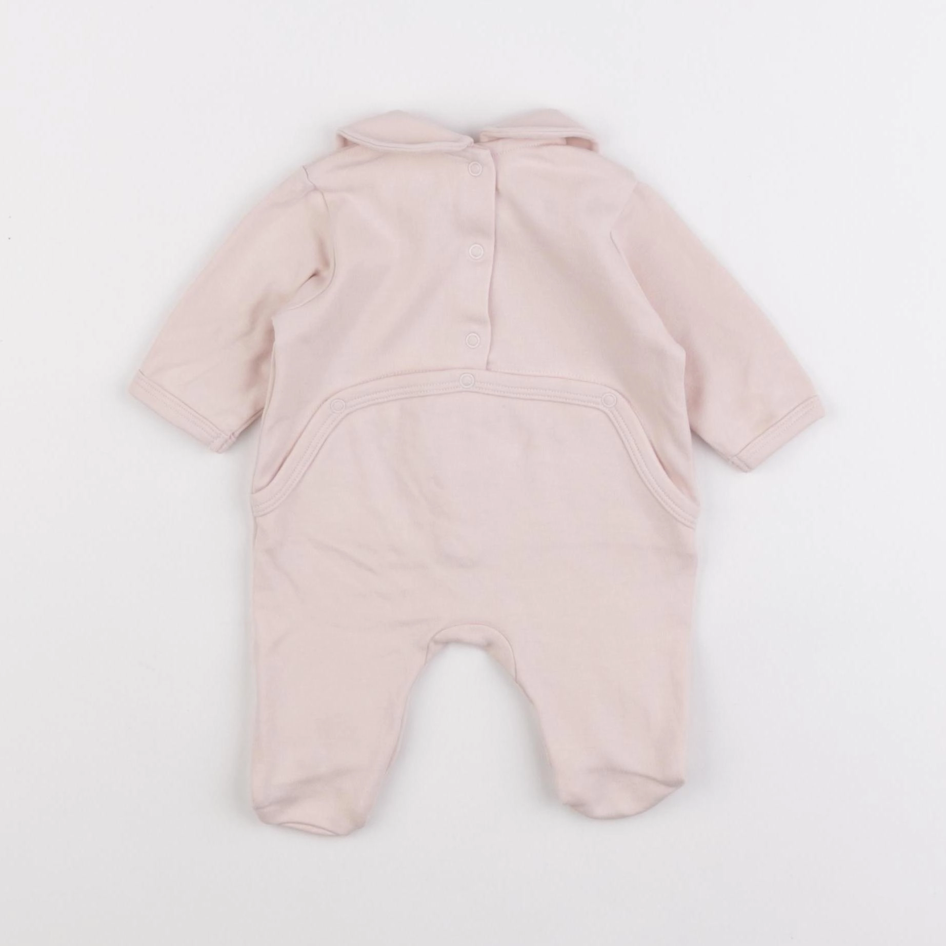 Vertbaudet - pyjama coton rose - 1 mois