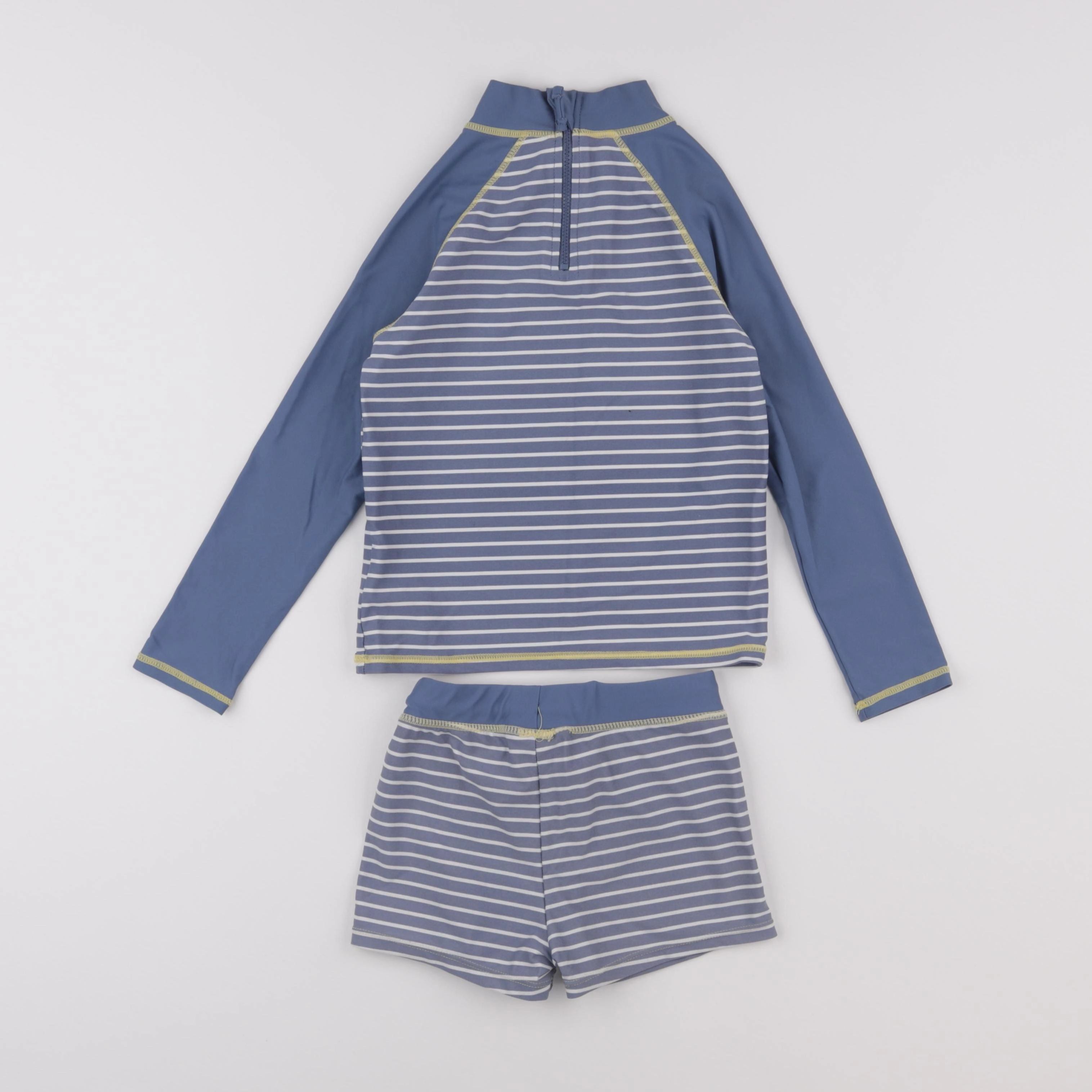 Vertbaudet - ensemble de bain bleu - 6 ans
