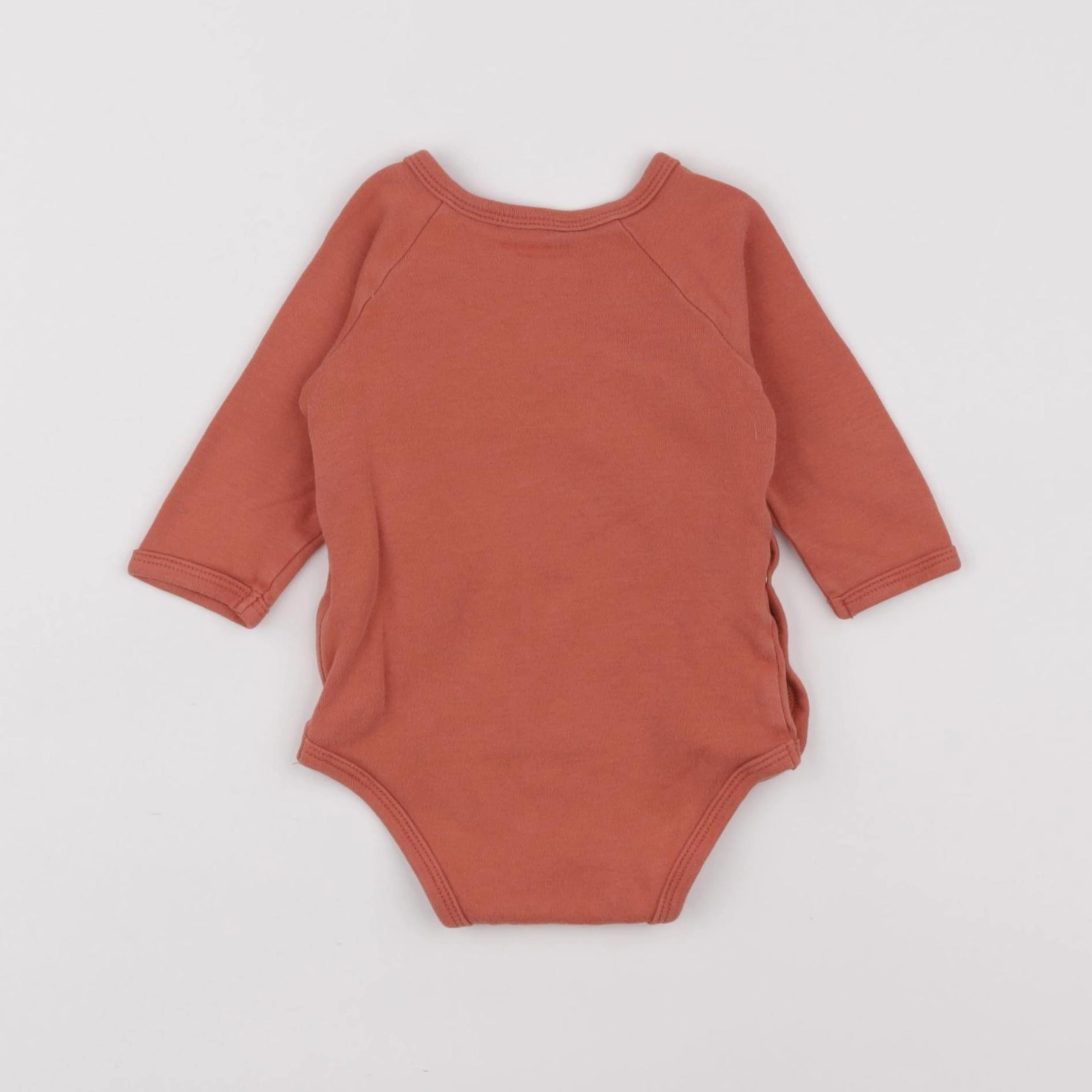 Vertbaudet - body rouge - 9 mois