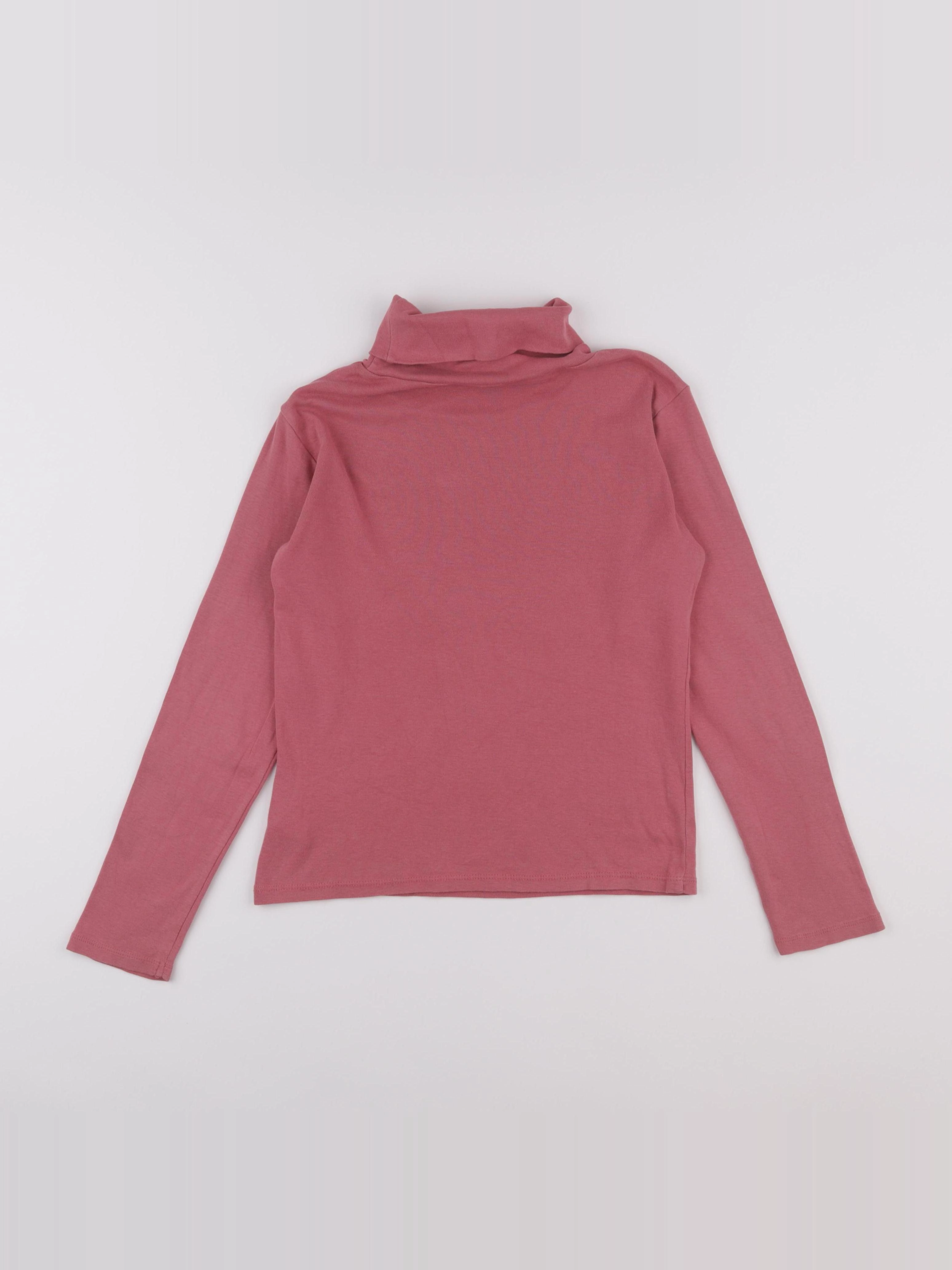 Vertbaudet - sous-pull rose - 10 ans