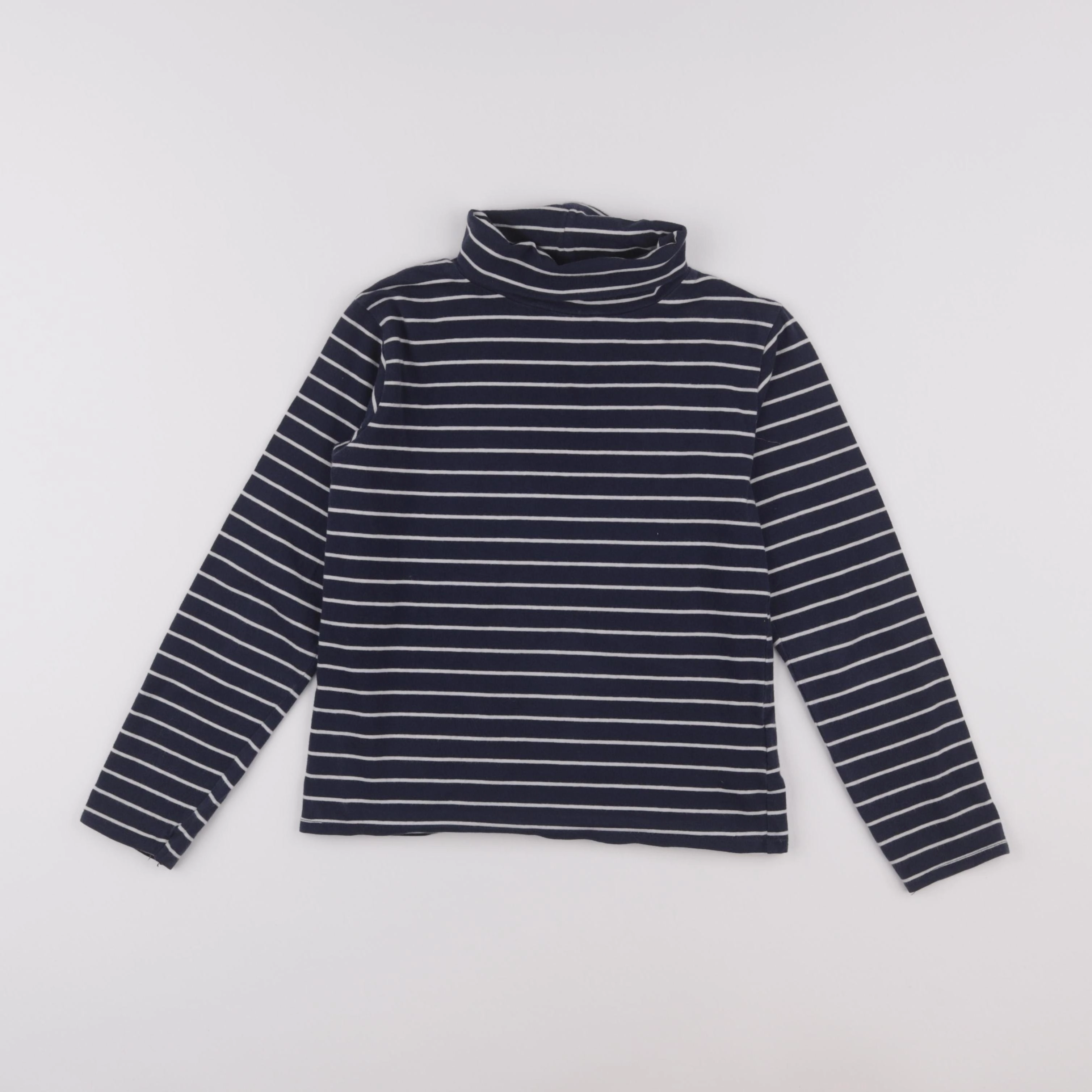 Vertbaudet - sous-pull bleu - 8 ans
