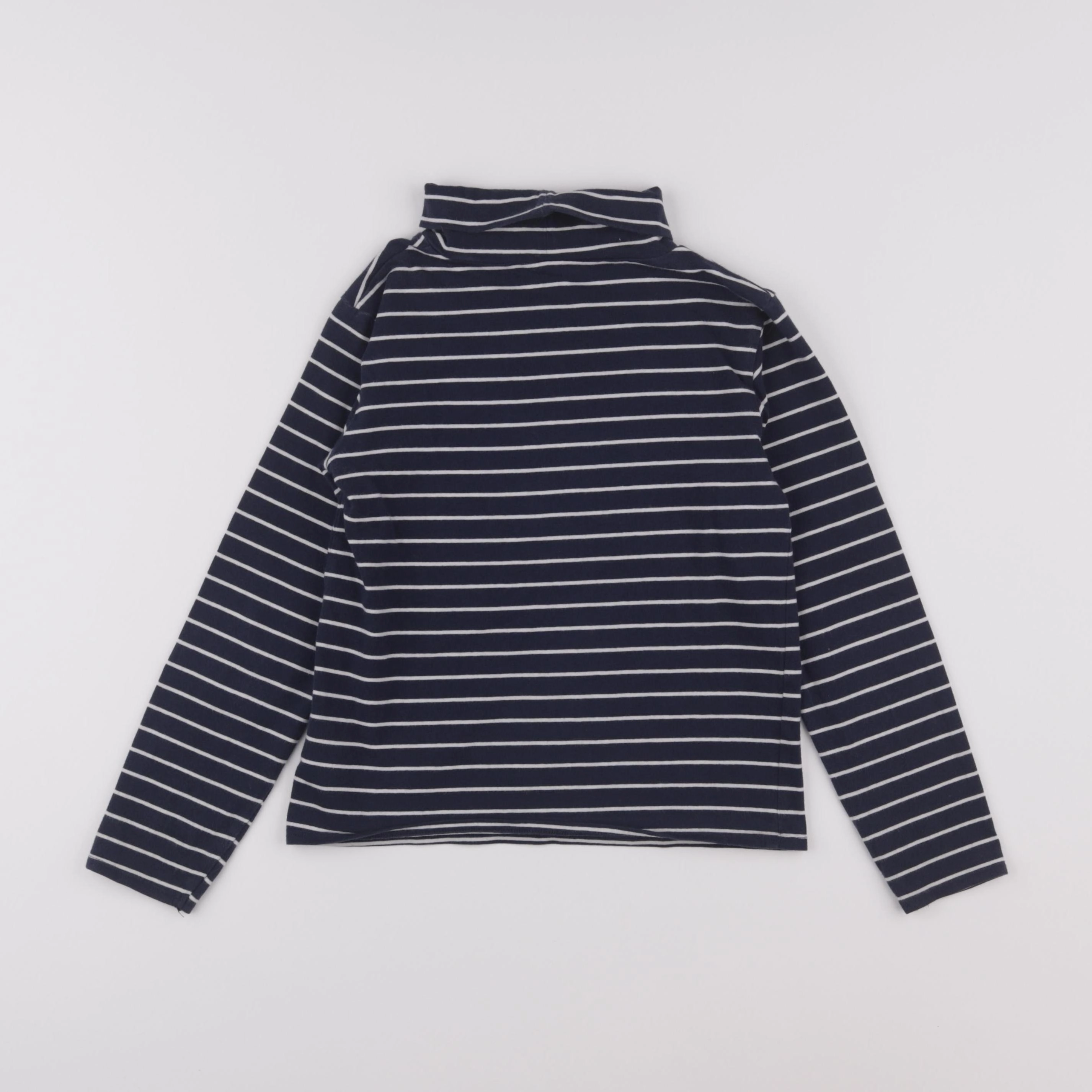 Vertbaudet - sous-pull bleu - 8 ans