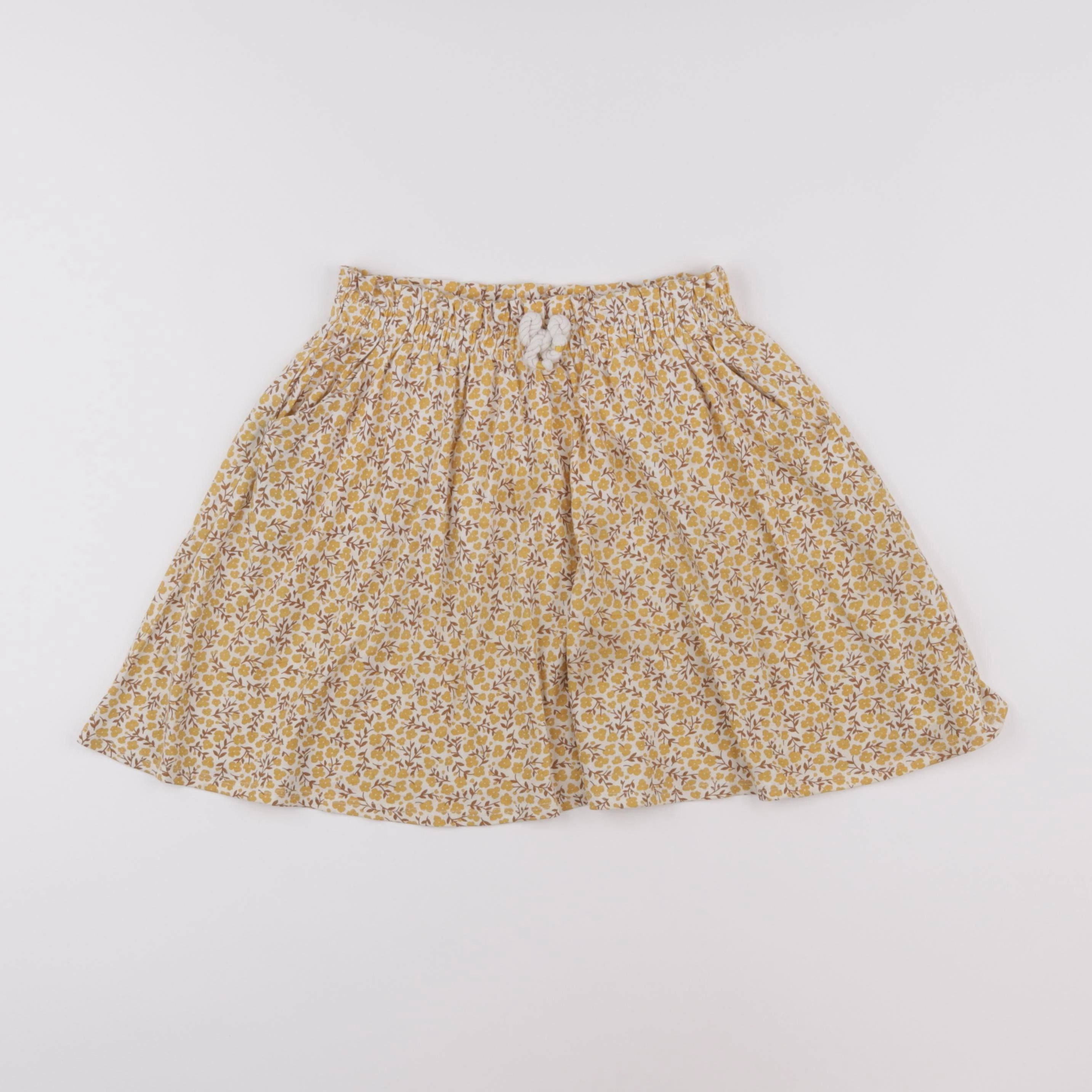 Vertbaudet - jupe jaune - 8 ans