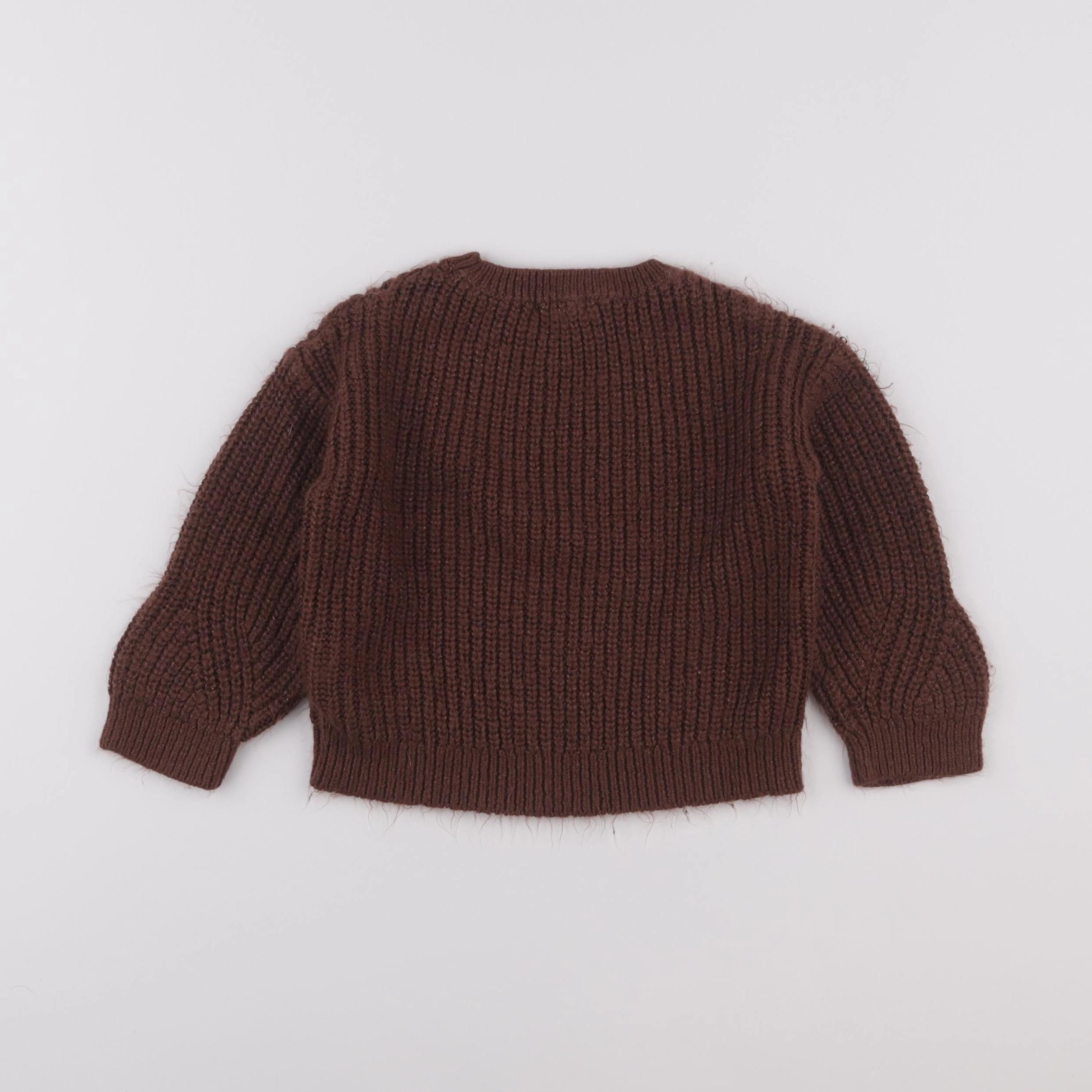 Vertbaudet - pull marron - 4 ans