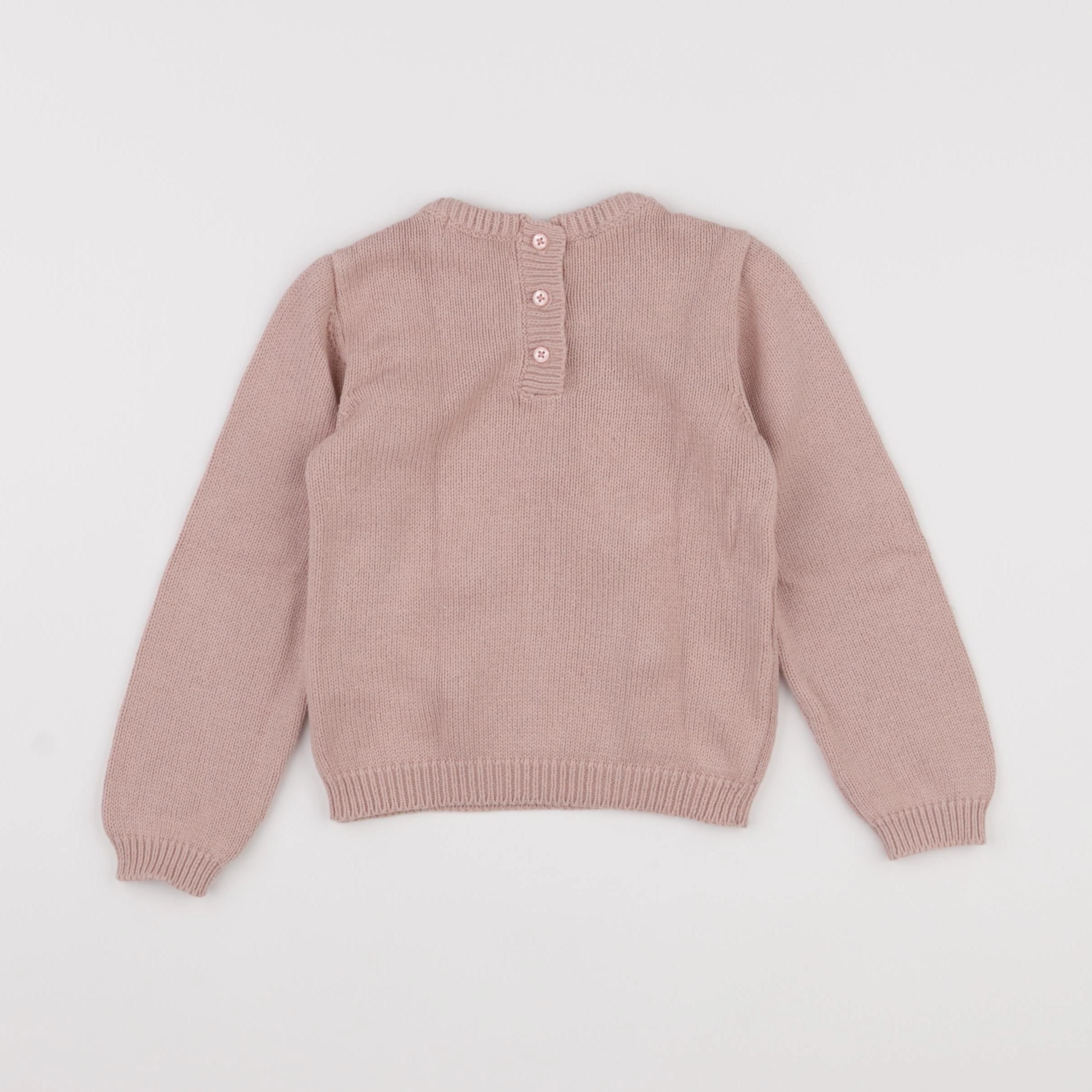 Vertbaudet - pull rose - 3 ans