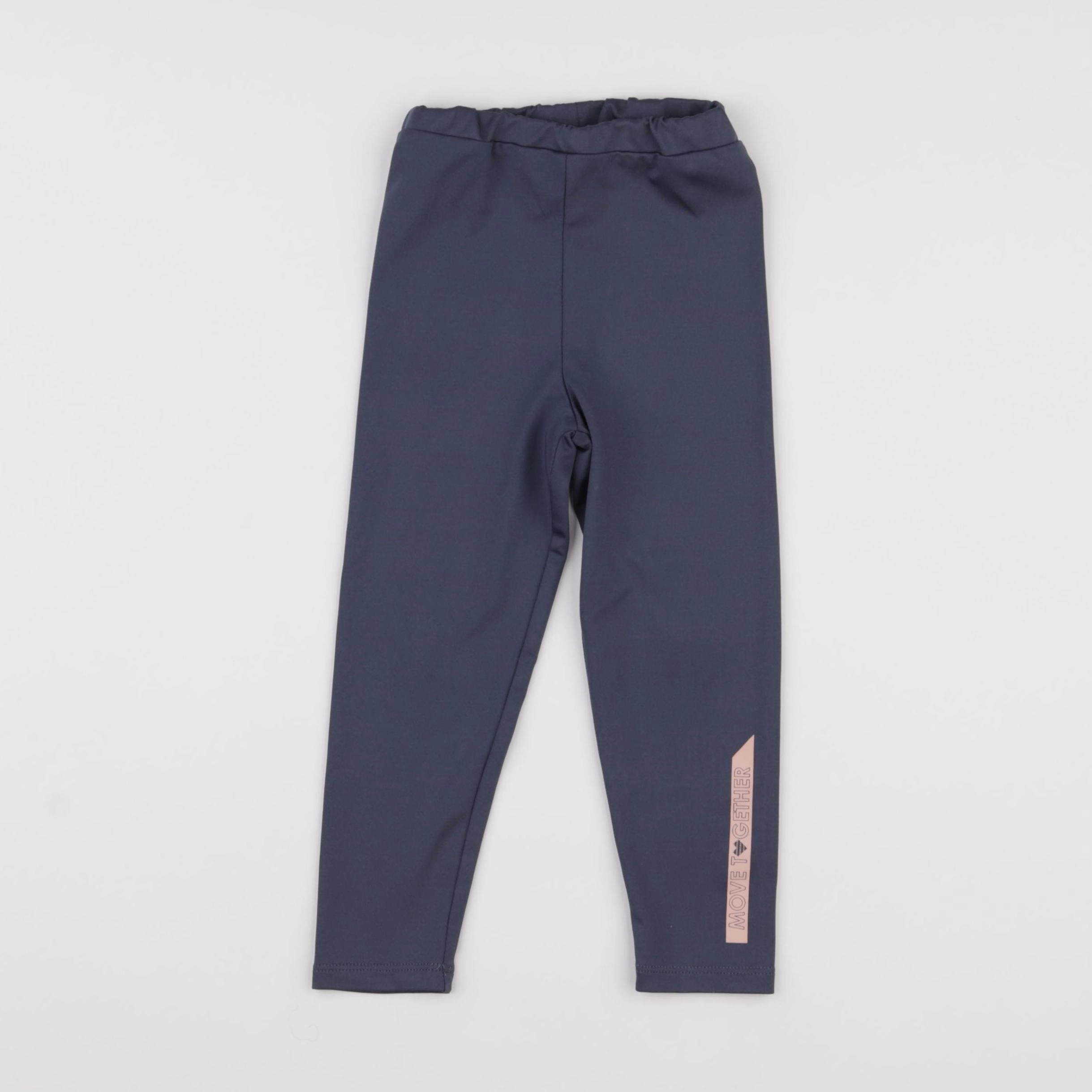 Vertbaudet - legging bleu - 3 ans