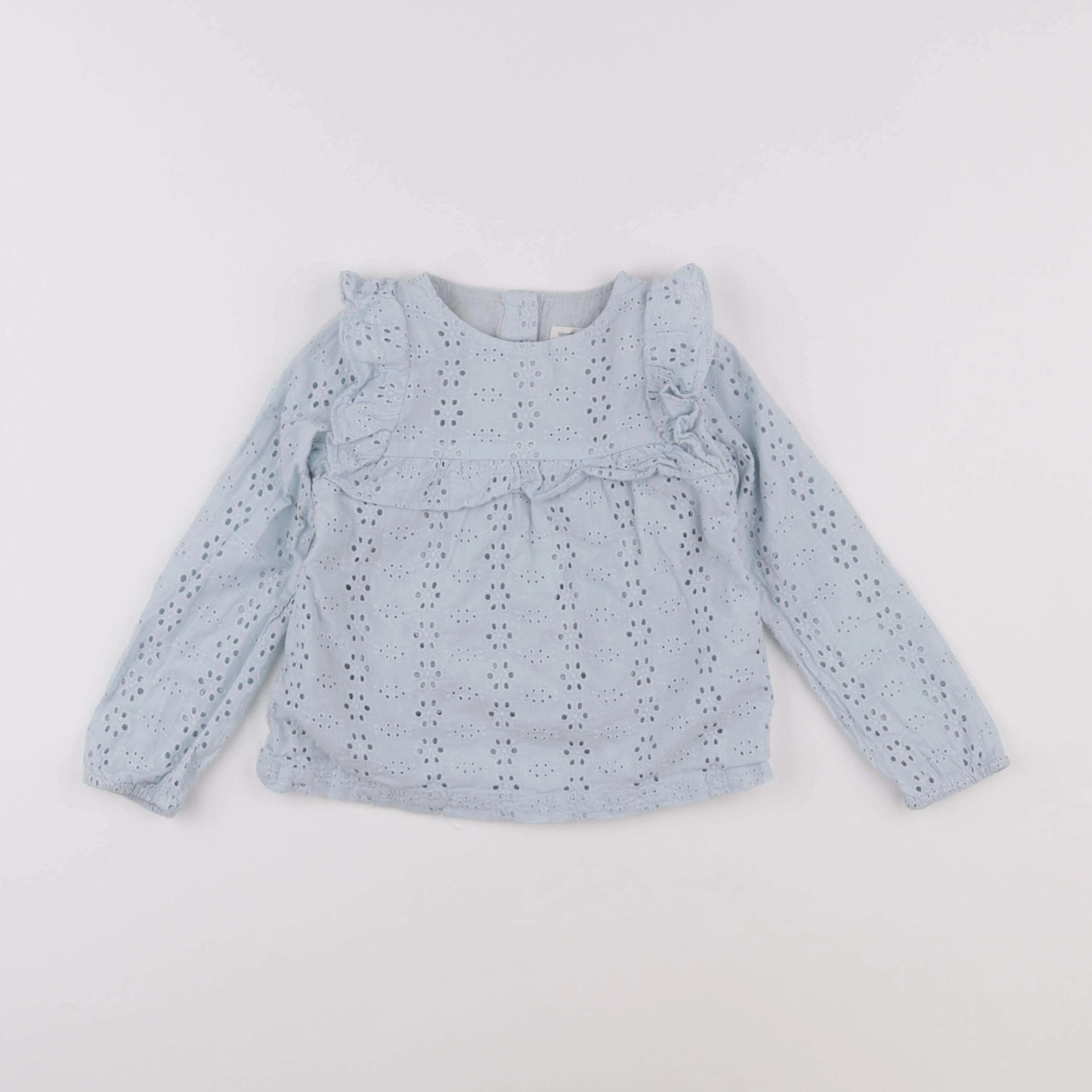Vertbaudet - blouse bleu - 4 ans