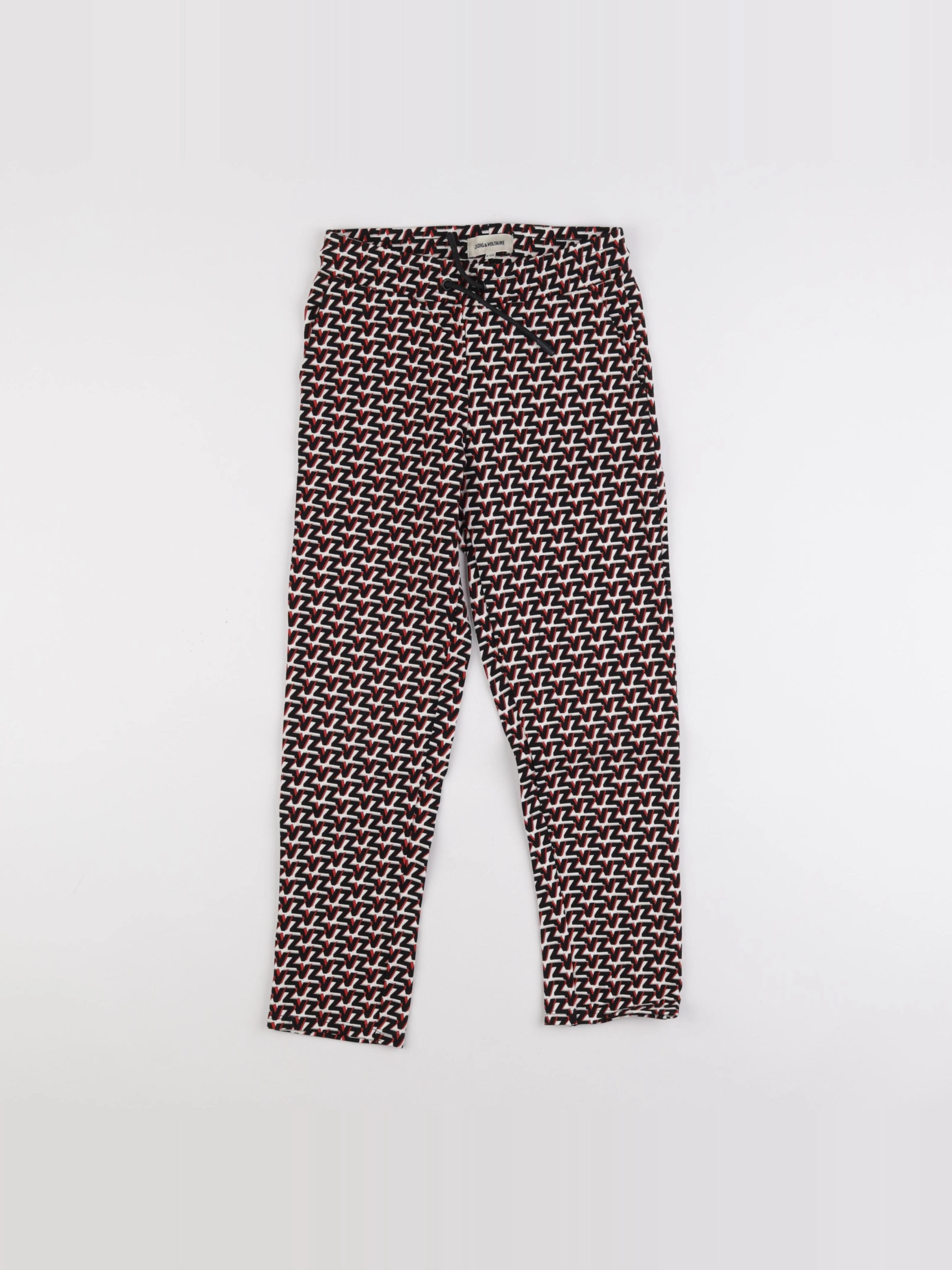 Zadig & Voltaire - pantalon multicolore - 8 ans