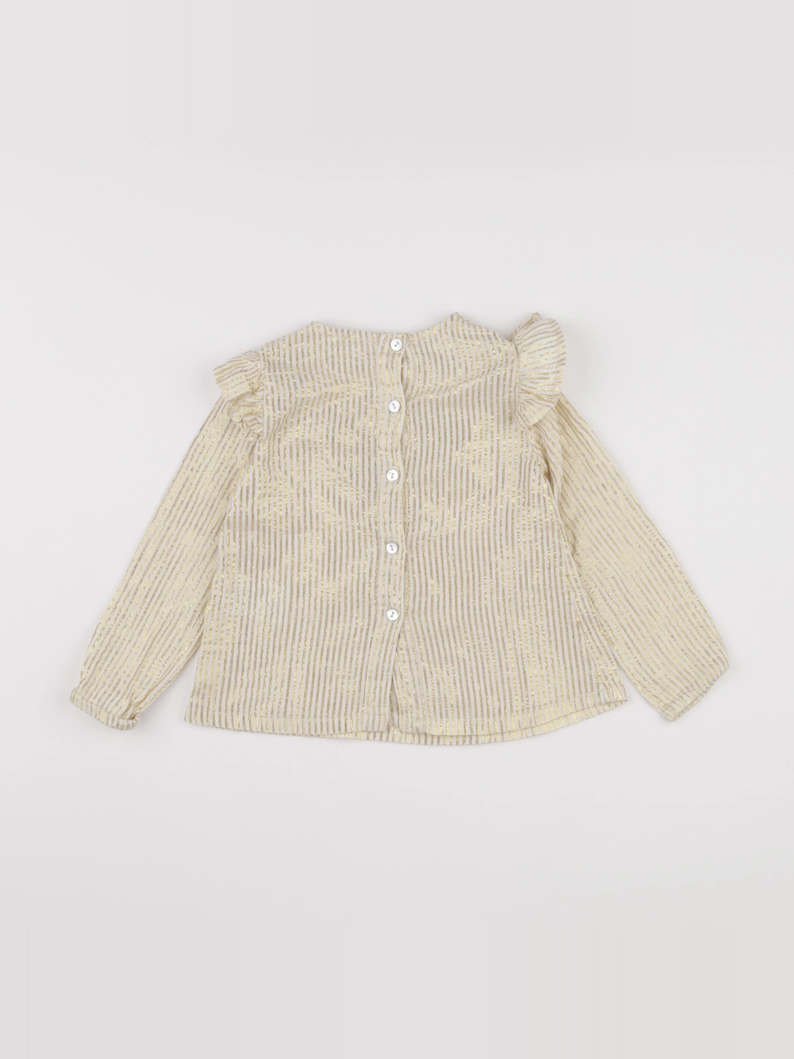 Eden & Victor - blouse or - 3 ans