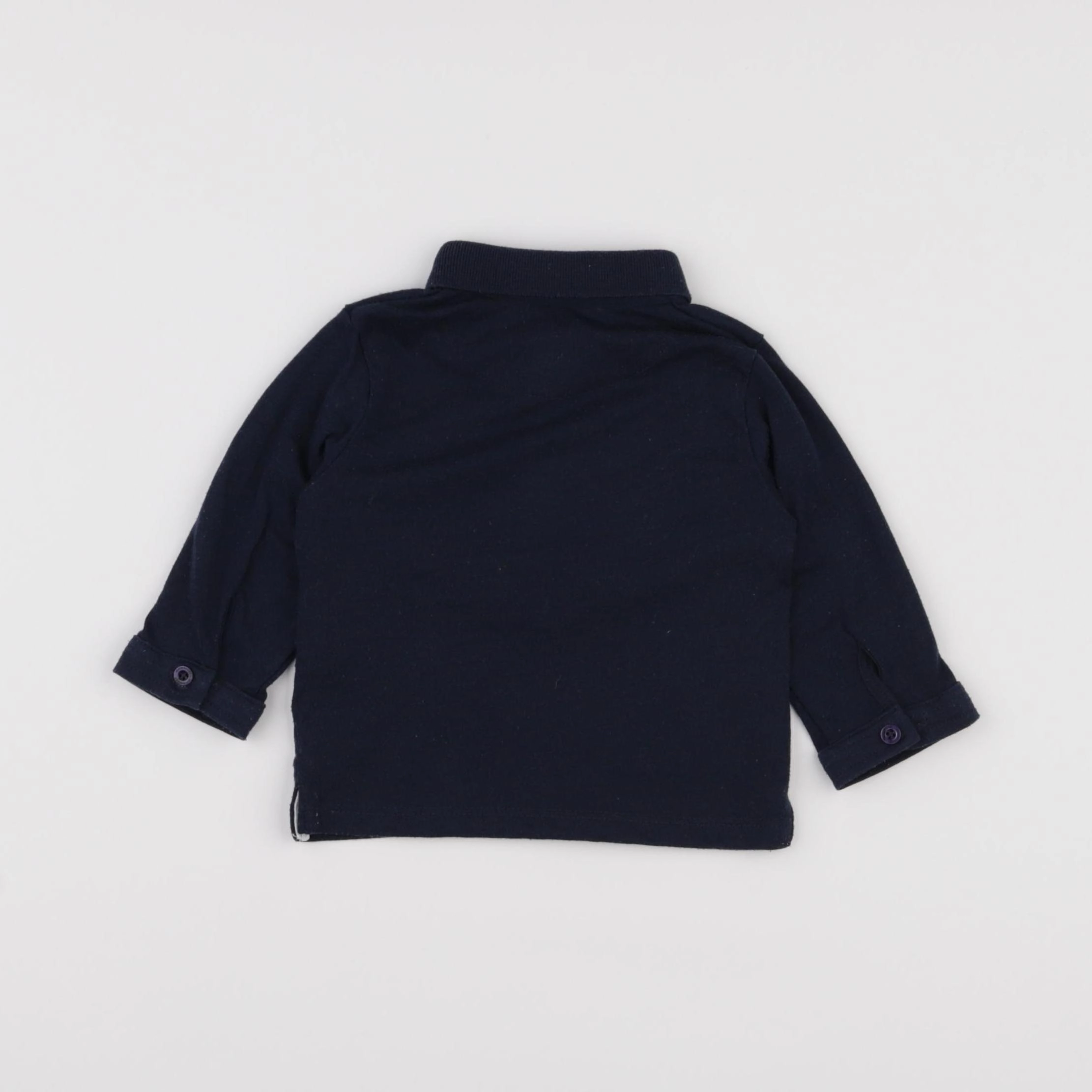 Vertbaudet - tee-shirt bleu - 6 mois