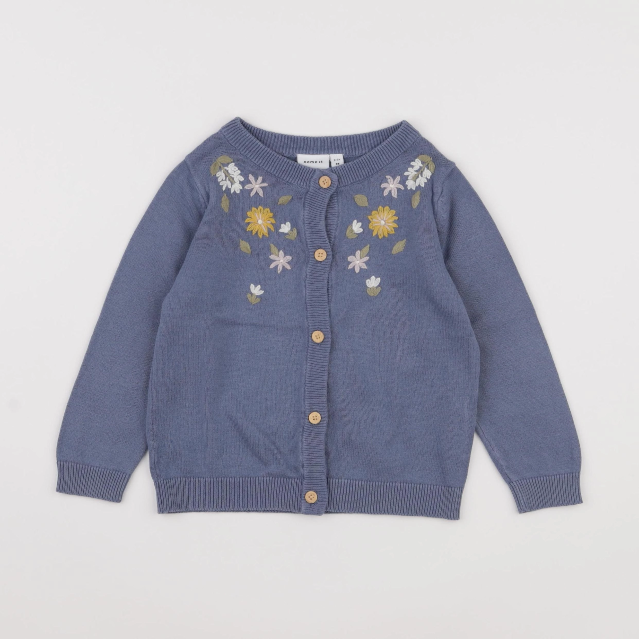 Name it - gilet bleu - 2/3 ans