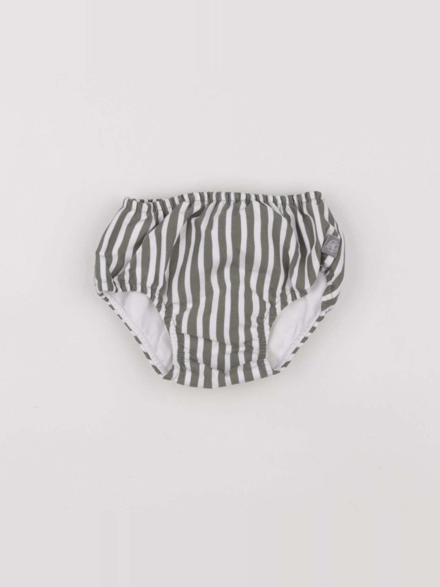 Lassig - maillot de bain beige, vert - 3/6 mois