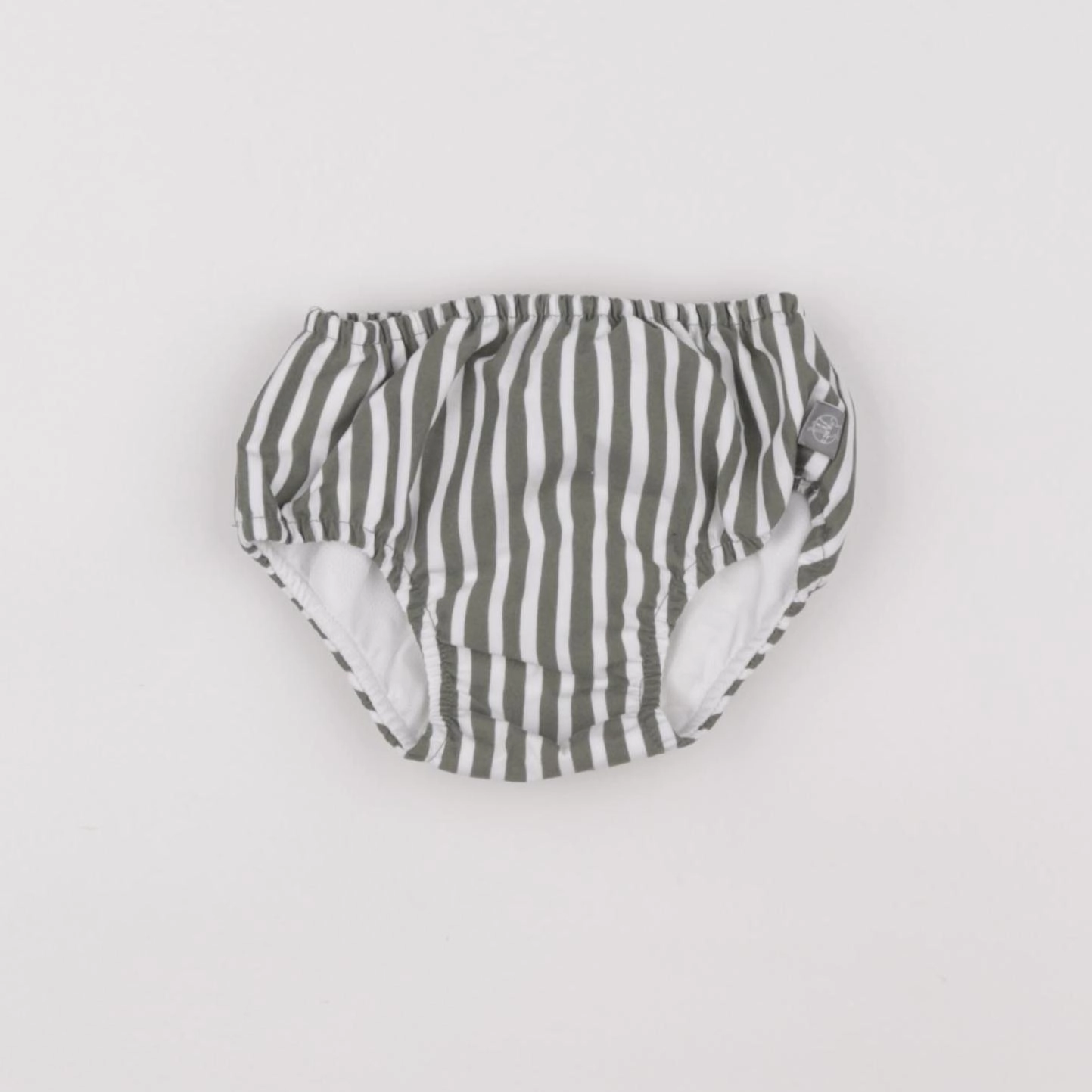 Lassig - maillot de bain beige, vert - 3/6 mois