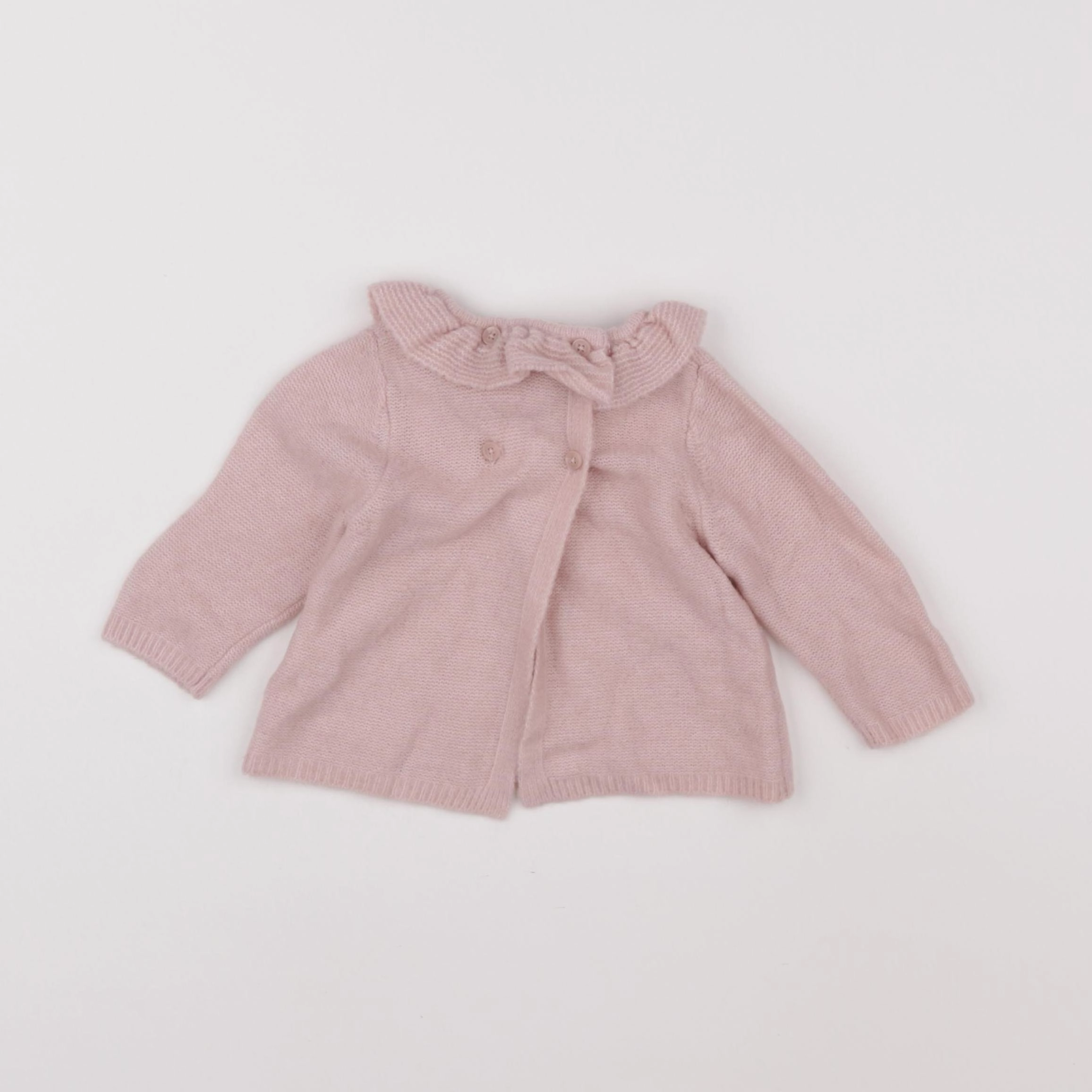 Boutchou - pull rose - 6 mois