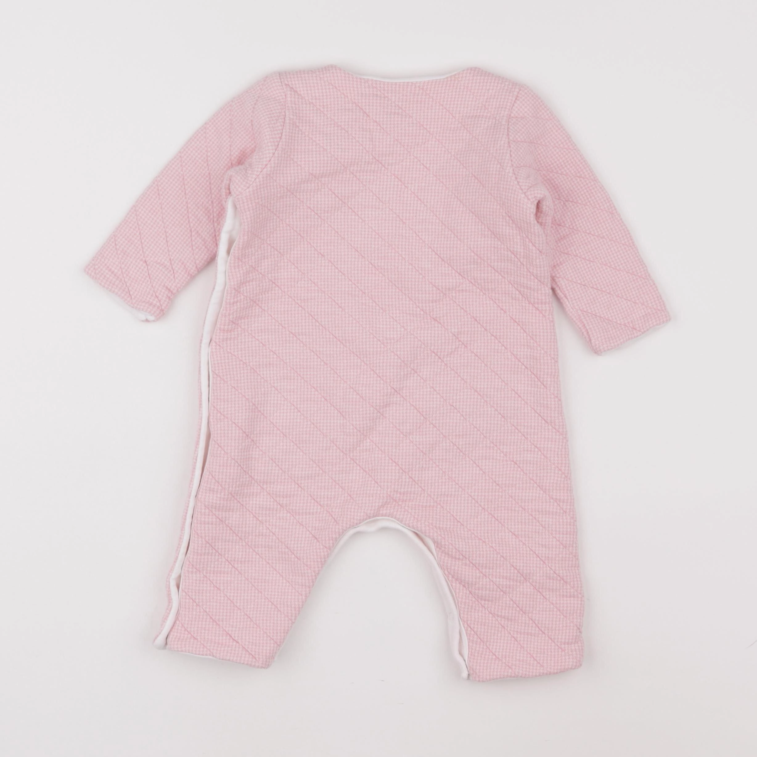 Petit Bateau - combinaison rose - 6 mois