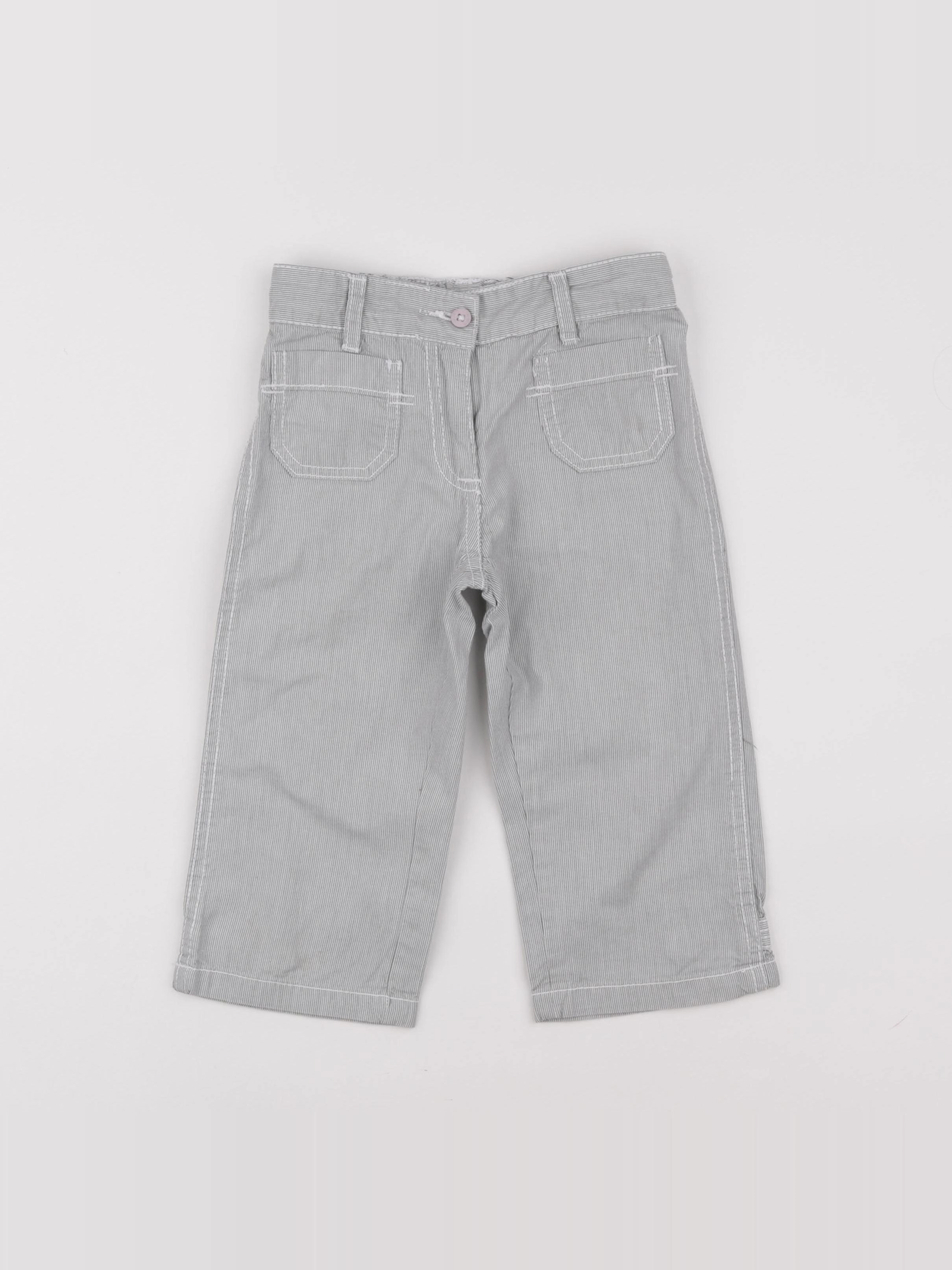 Okaidi - pantalon gris - 5 ans