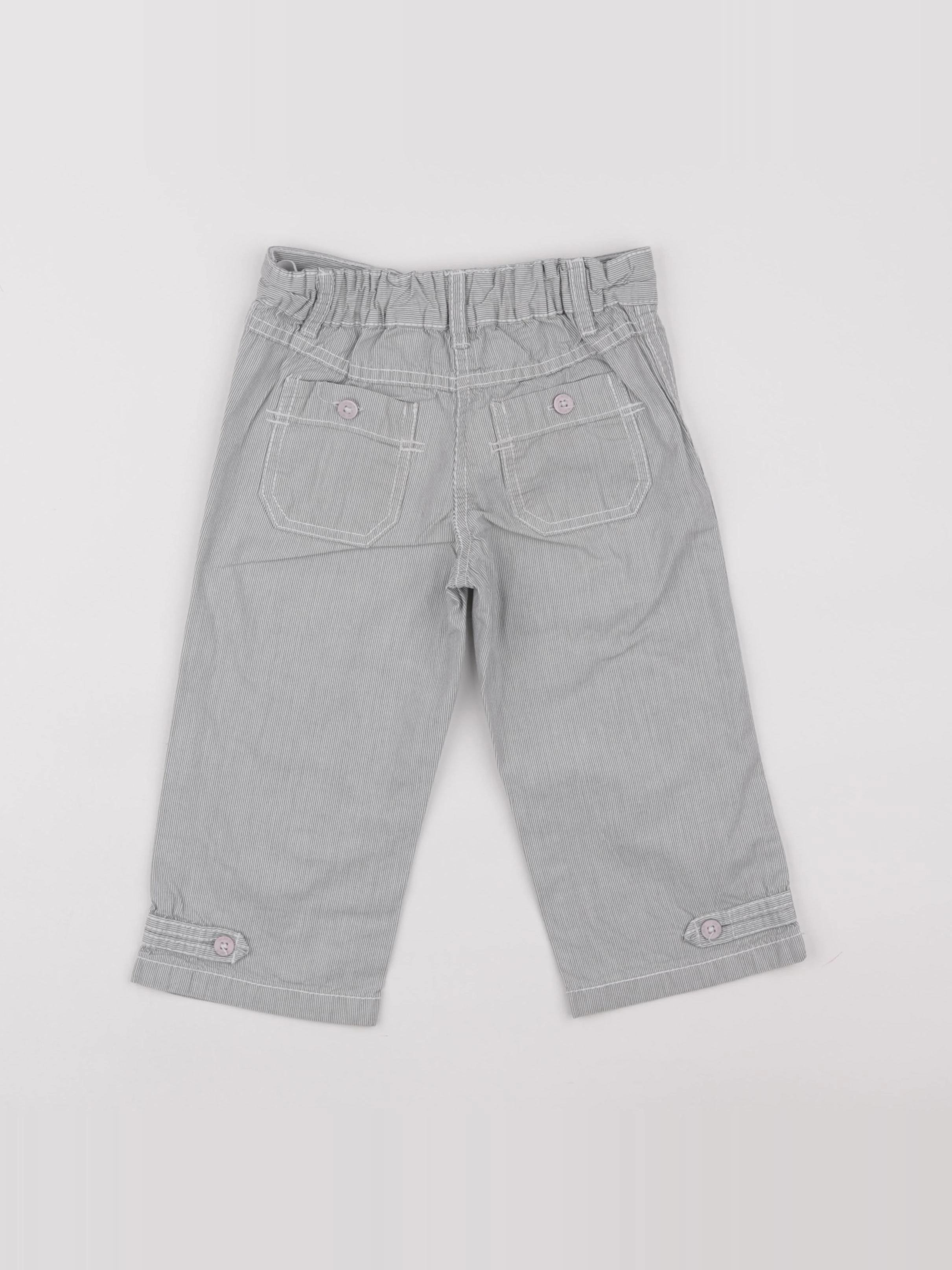 Okaidi - pantalon gris - 5 ans