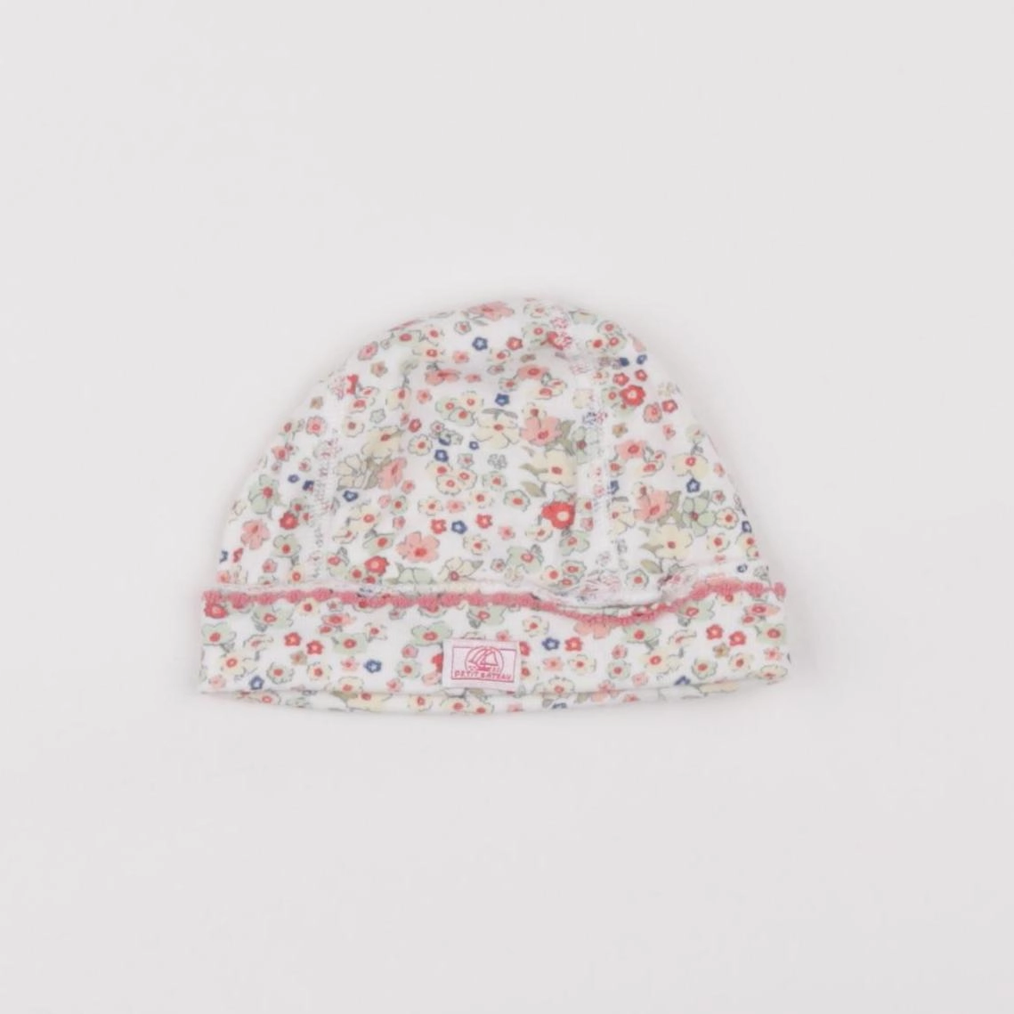 Petit Bateau - bonnet de naissance multicolore - 3 mois