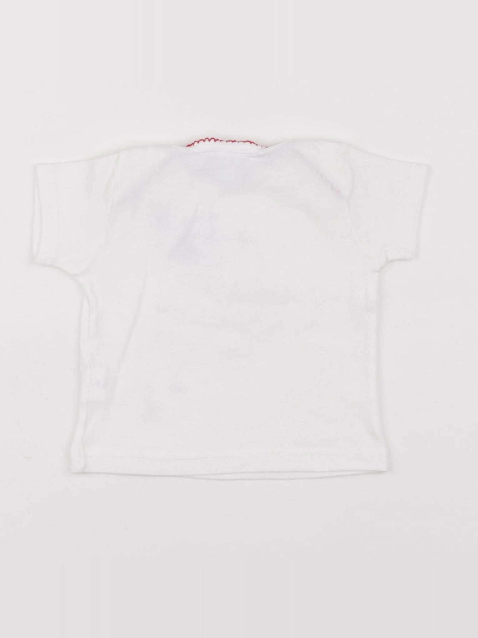 Petit Bateau - maillot de corps blanc - 6 mois