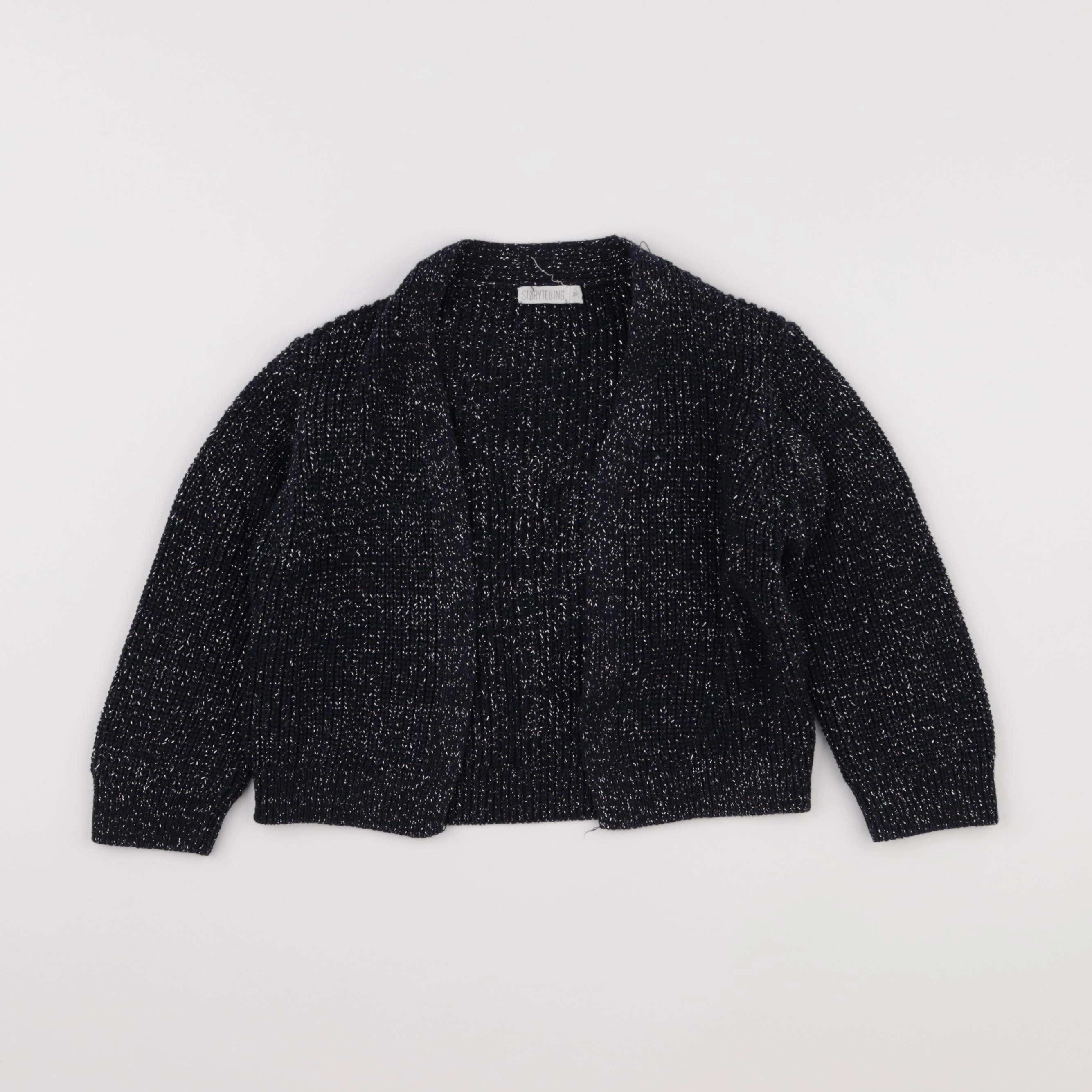 Storytelling - gilet noir - 2 ans